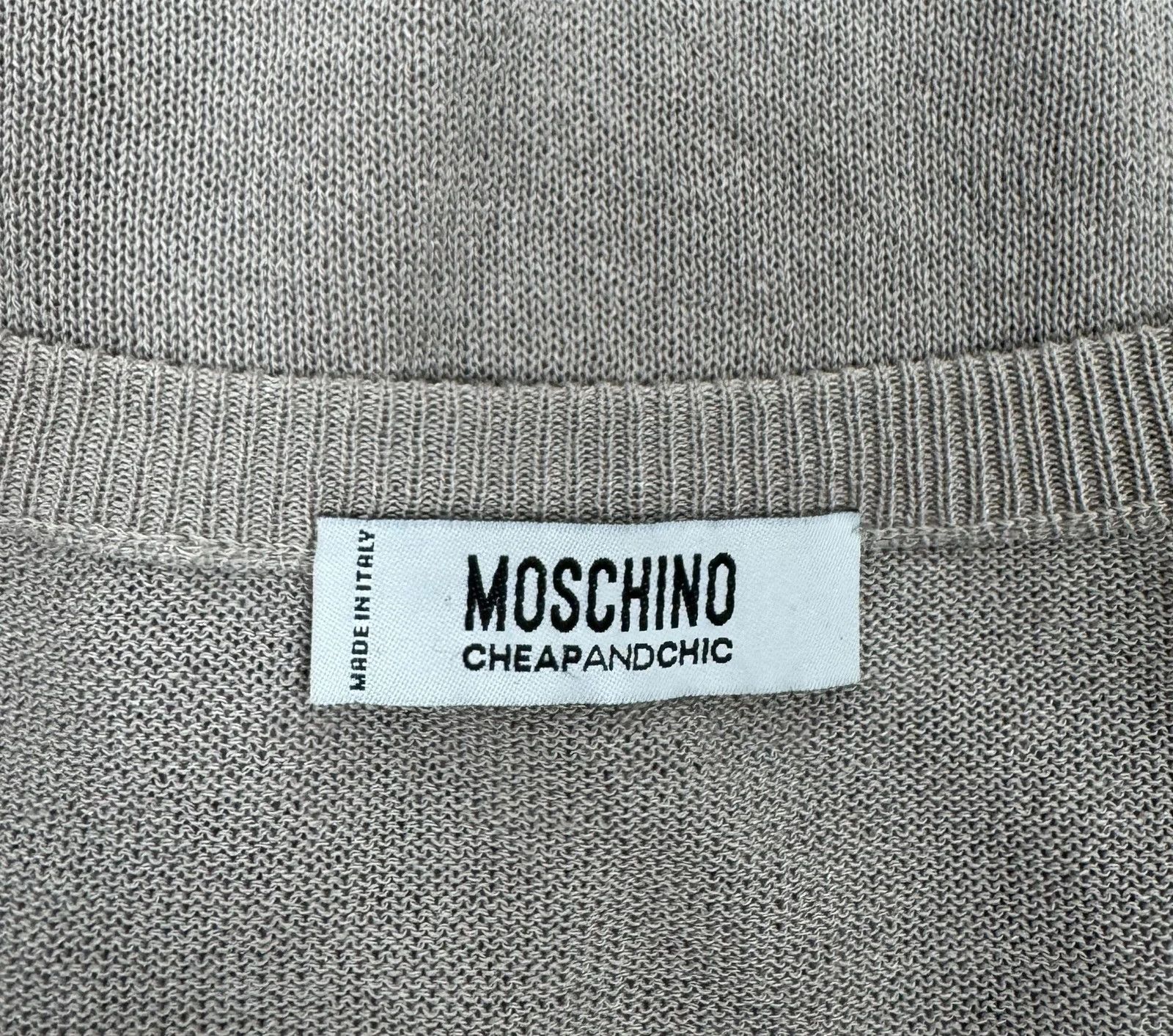 Moschino Moschino Bow Silk Cardigan Rayon size GB8 US6 Size S / US 4 / IT 40 - 11 Thumbnail