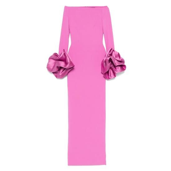 Solace London SOLACE LONDON Women Dresses OS40014 BEPIN PINK Size XS / US 0-2 / IT 36-38 - 1 Thumbnail