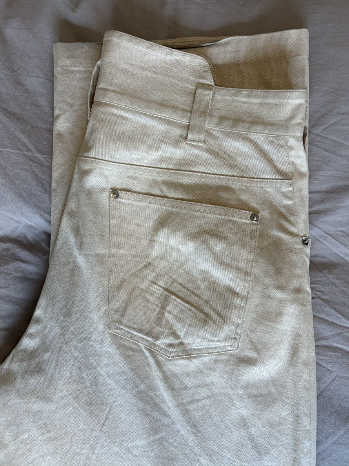 Commission Commission Double Knees - Ivory, US Made Size US 36 / EU 52 - 10 Thumbnail