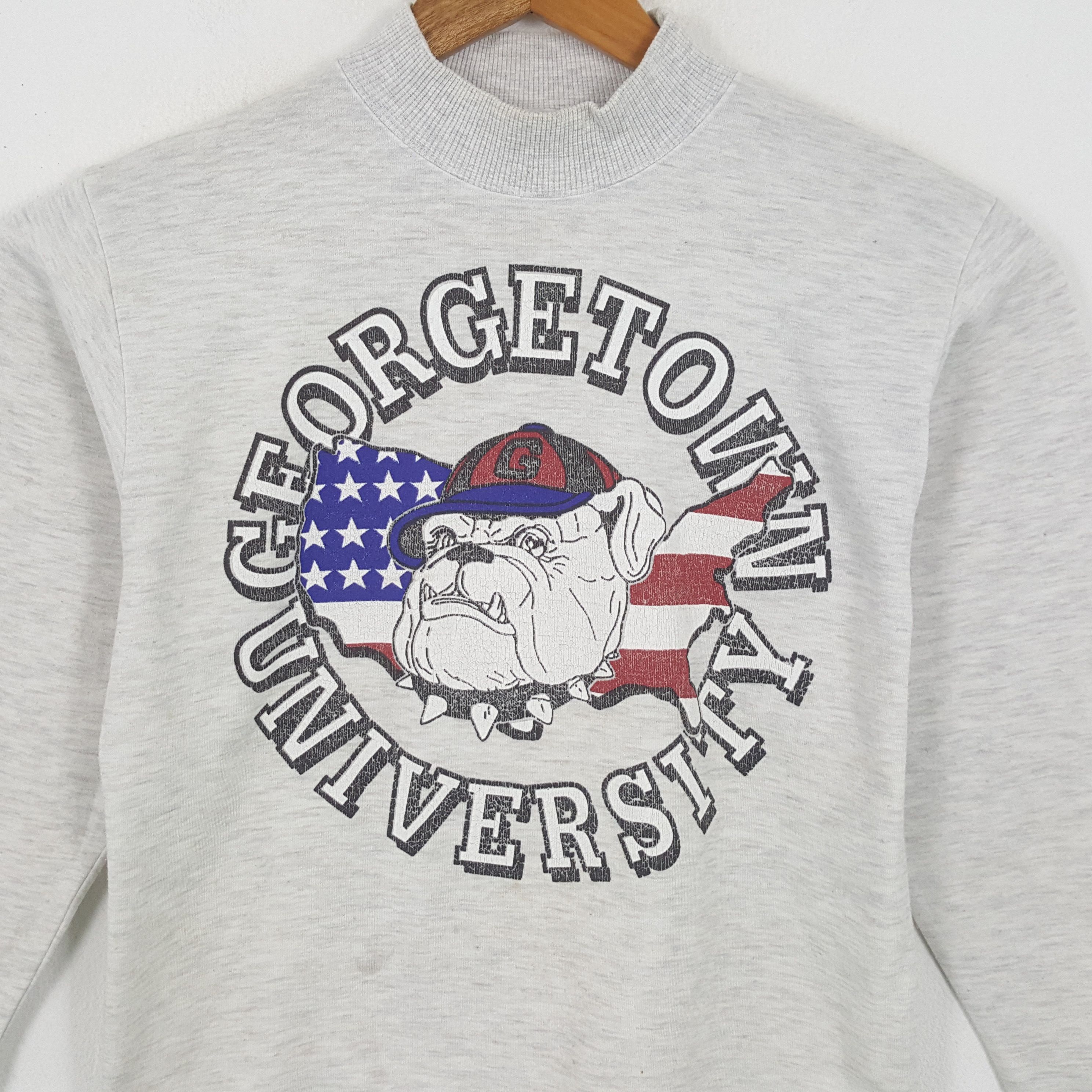 Vintage Vintage UNIVERSITY GEORGETOWN American Streetwear Sweatshirt Size US S / EU 44-46 / 1 - 2 Thumbnail