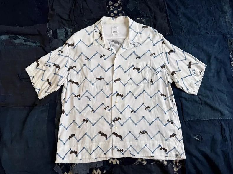 Visvim Visvim Copa Short Sleeve Bat Shirt-2506 Size US S / EU 44-46 / 1 - 1 Thumbnail