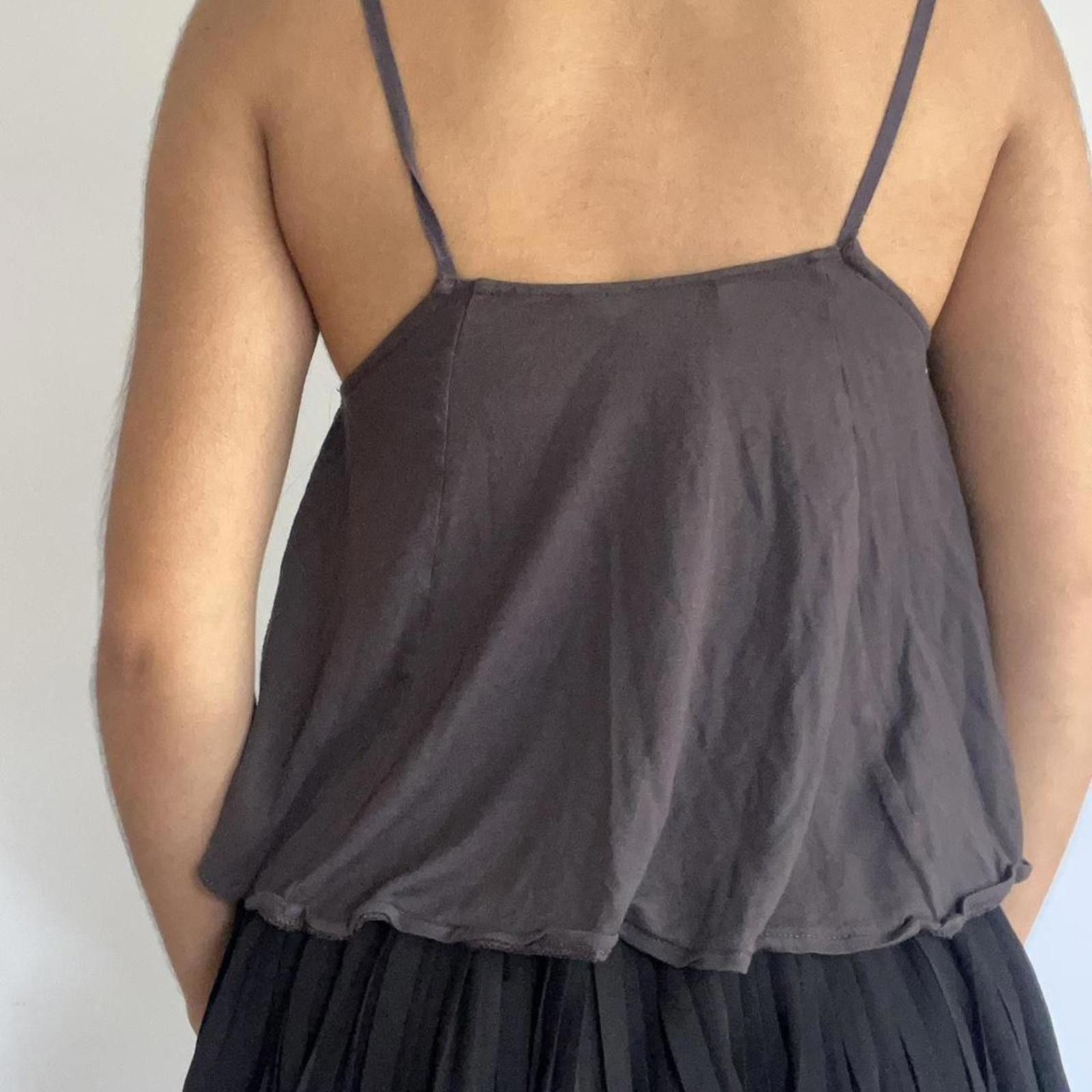 Other Grey lace eyelet tank top #eyelet #lace Size S / US 4 / IT 40 - 3 Thumbnail