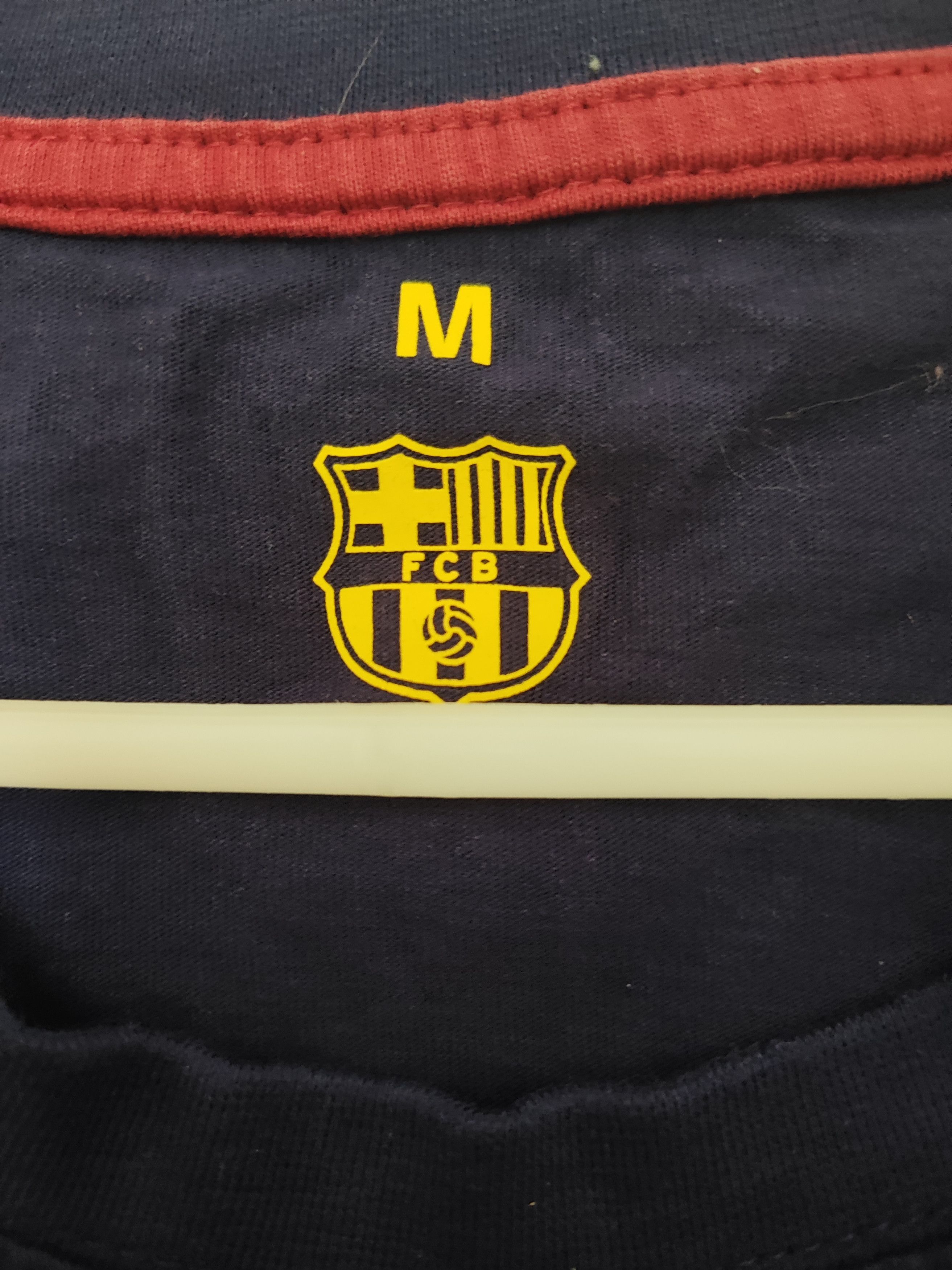 Vintage Vintage FC Barcelona T-Shirt (Unbranded, Retro Fanwear) Size US M / EU 48-50 / 2 - 5 Thumbnail