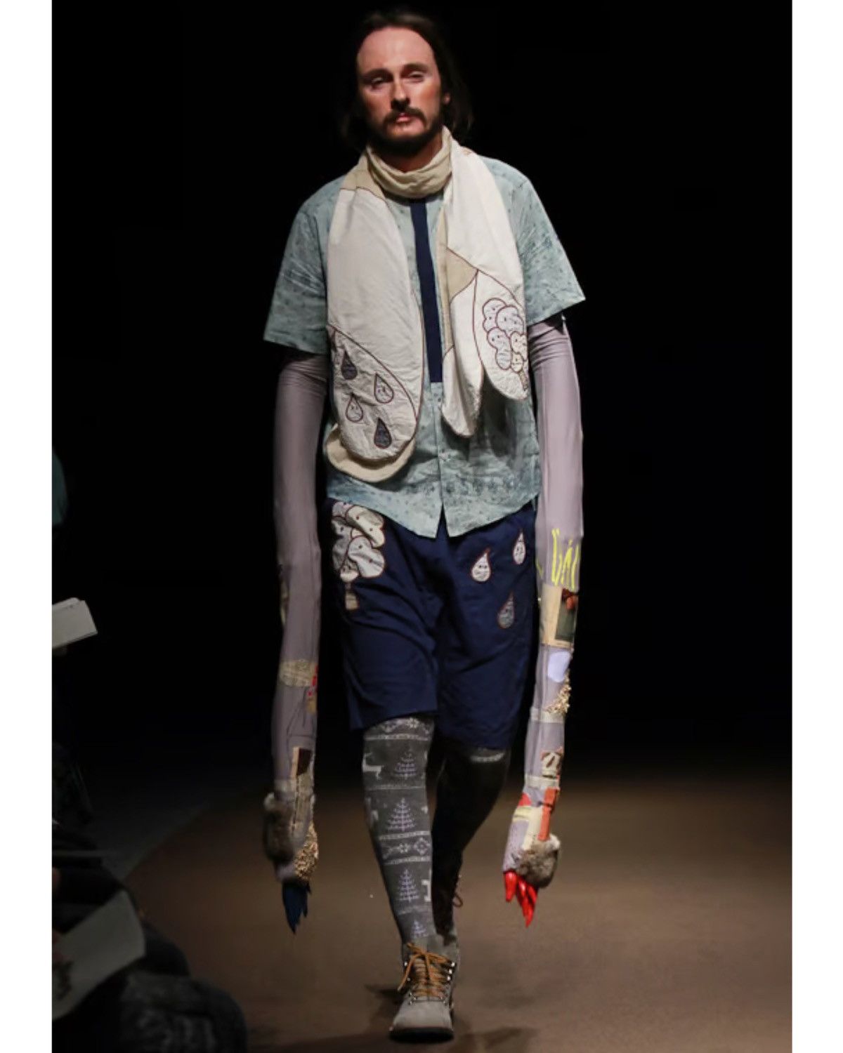 Issey Miyake AW2012 NÉ-NET DESIGNED BY KAZUAKI TAKASHIMA DROP PANTS Size US 31 - 3 Thumbnail
