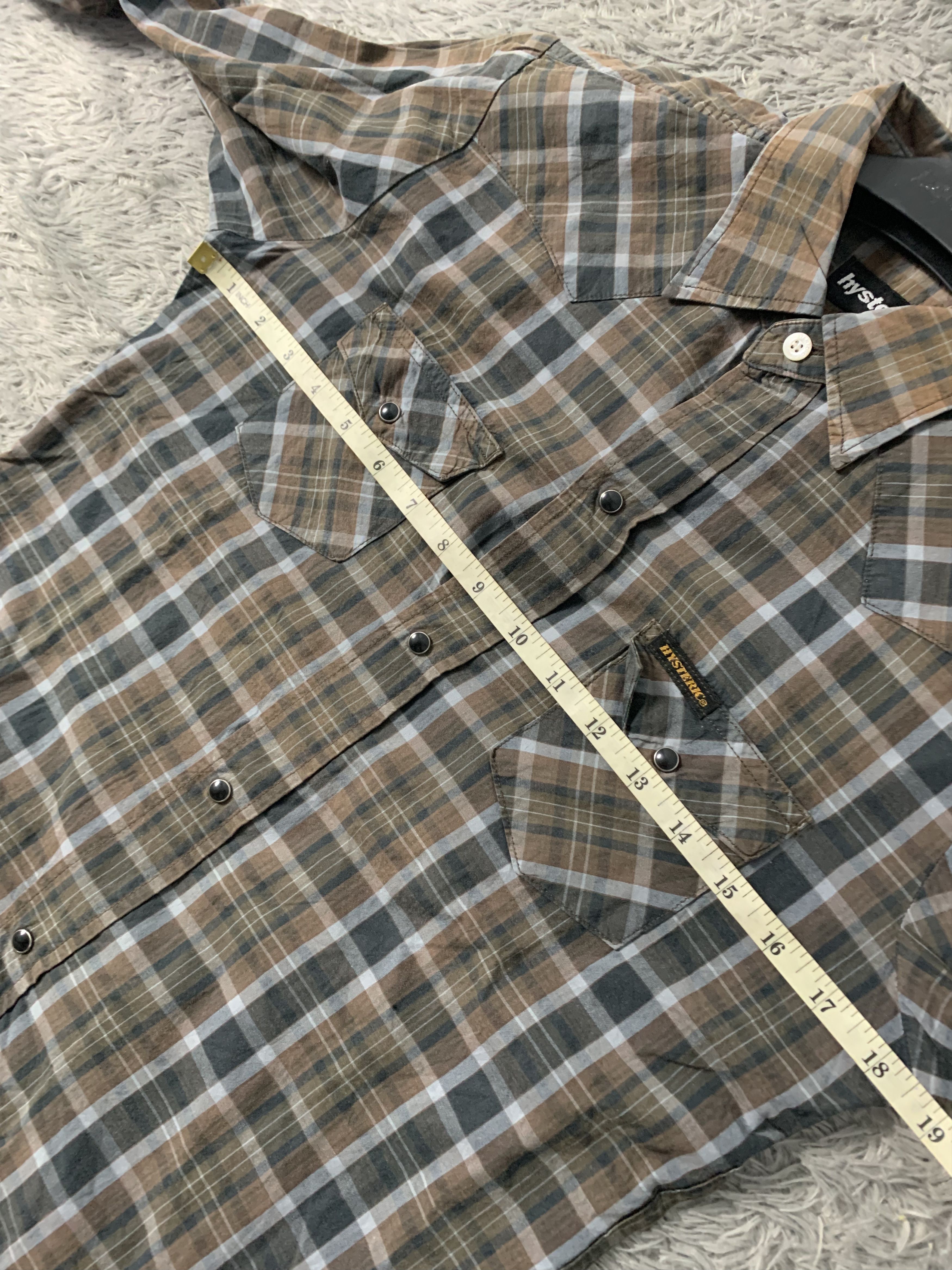 Hysteric Glamour Hysteric Glamour Japan Streetwear Flanell Size US M / EU 48-50 / 2 - 8 Thumbnail