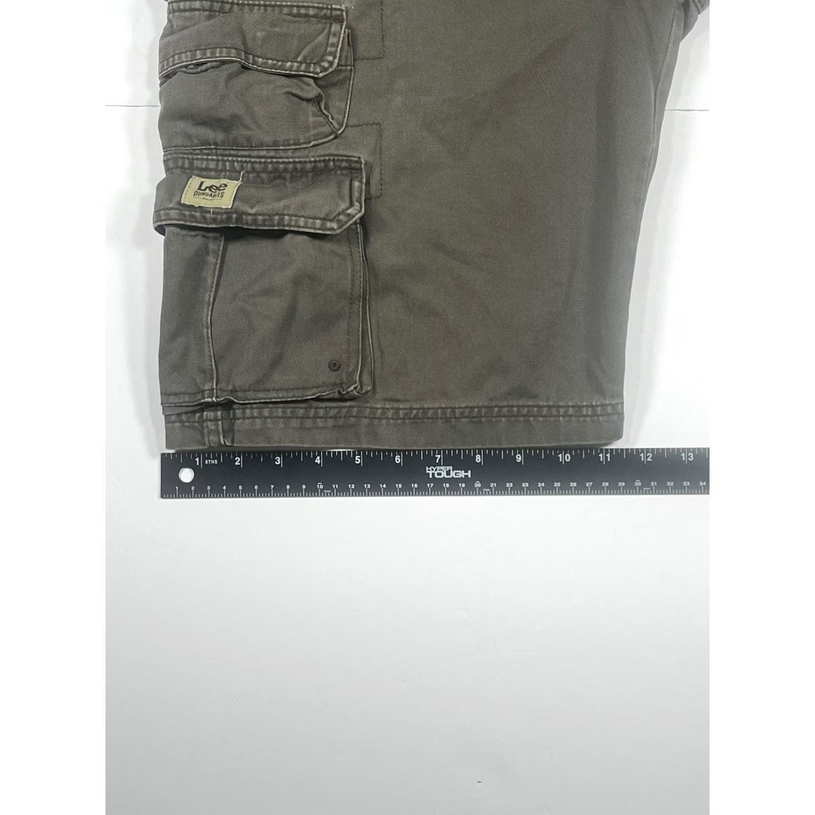Lee Lee Dungarees Shorts Men’s Size 30 Brown Front Zip Cargo Khaki Utility Outdoor Shirt Size US 30 / EU 46 - 5 Thumbnail
