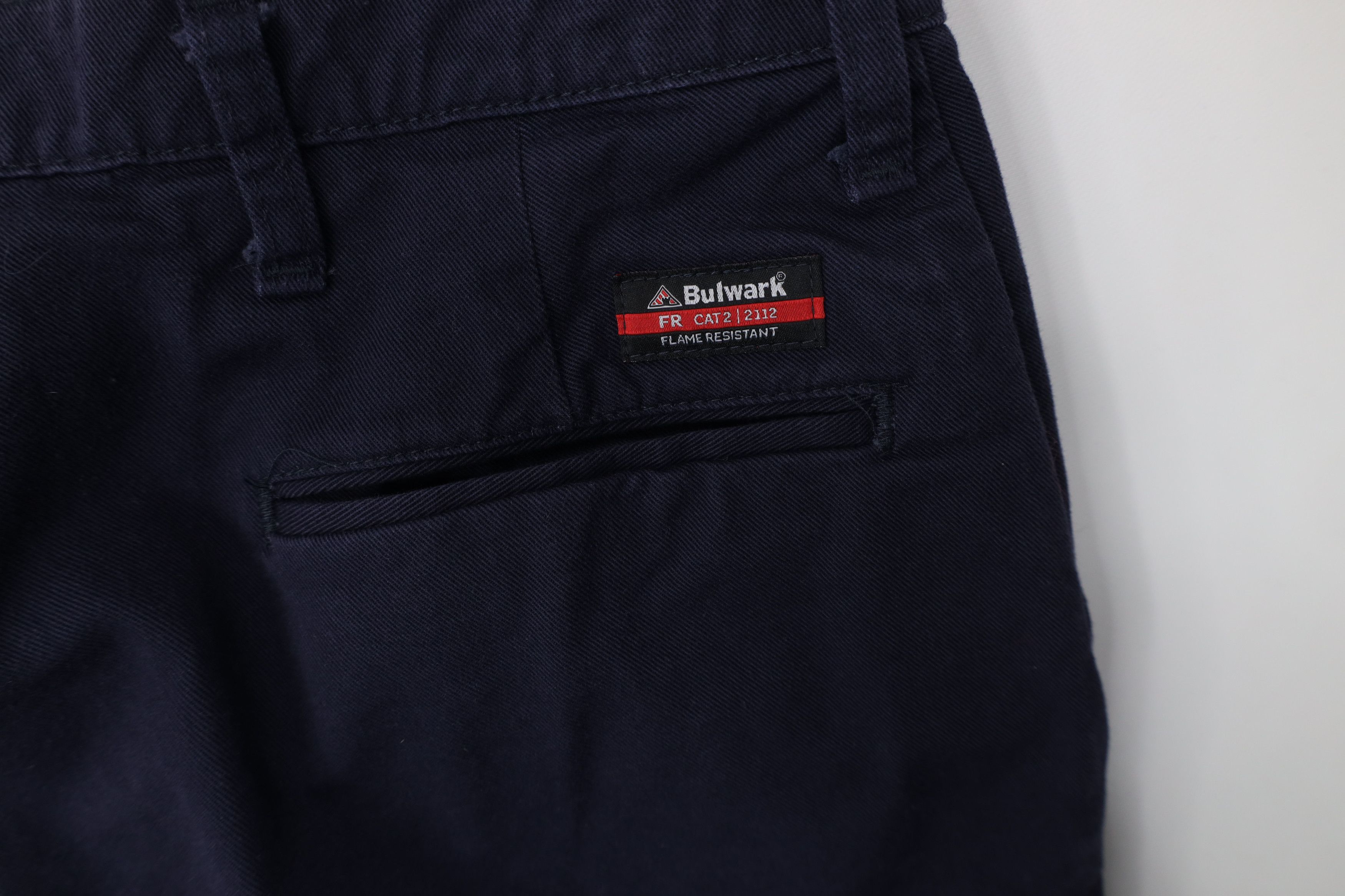 Vintage Bulwark FR Fire Flame Resistant Workwear Chino Pants Size US 36 / EU 52 - 14 Thumbnail