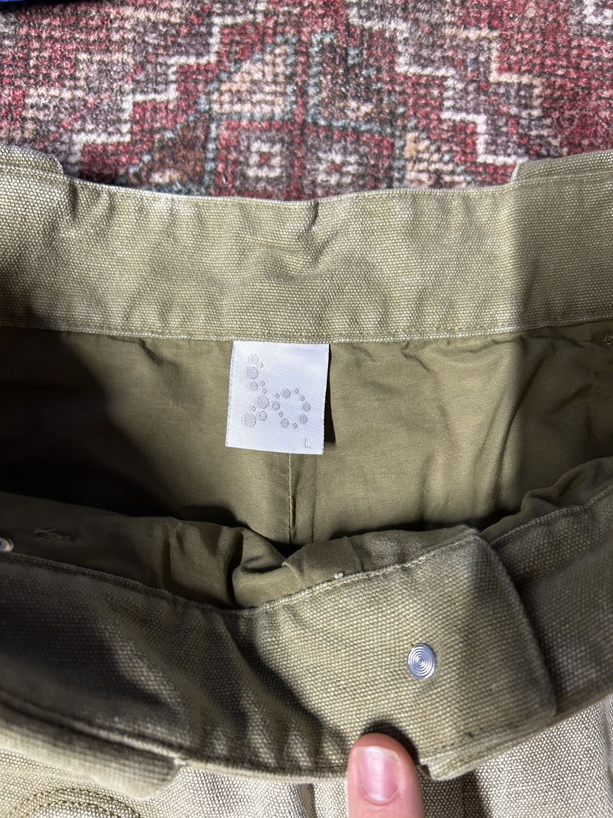 Bad Son Limestone canvas padded pants Size US 34 / EU 50 - 2 Thumbnail
