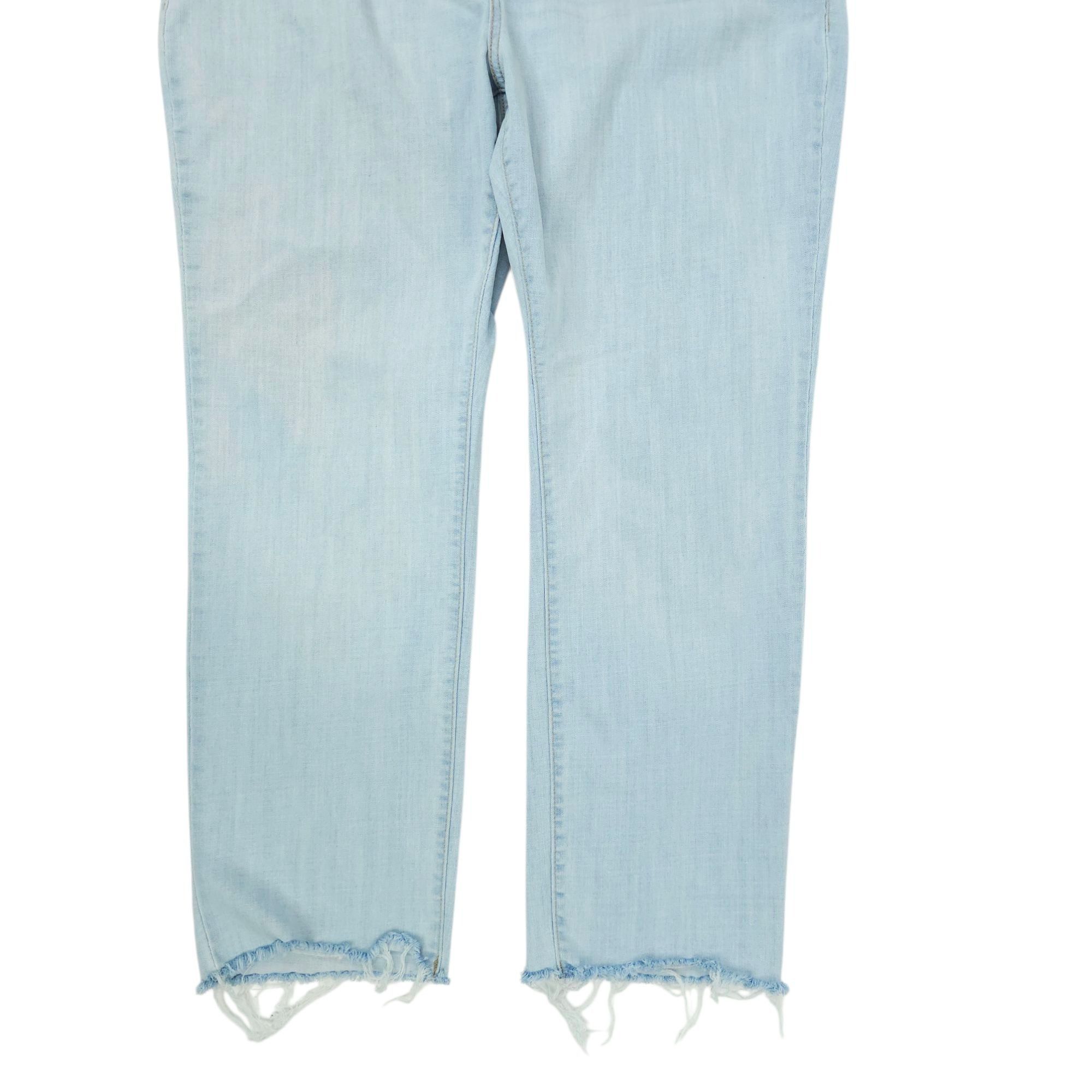 Levi's Levis 724 High Rise Straight Jeans Womens Size 20W Frayed He Size 39" - 10 Thumbnail