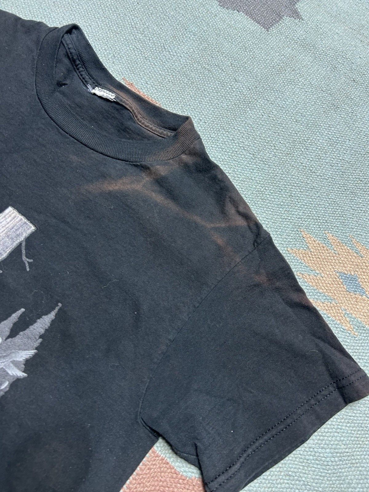 Vintage Vtg graphic t shirt deer buck hunter ducks hunting faded M Size US M / EU 48-50 / 2 - 3 Thumbnail