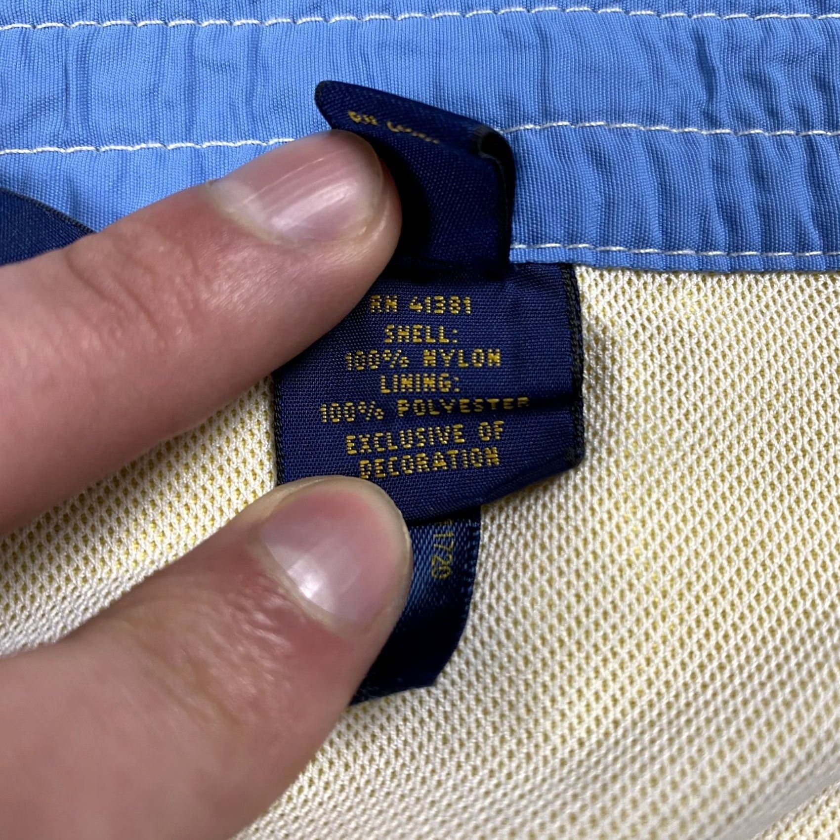 Polo Ralph Lauren Polo Ralph Lauren Yellow 8.5-Inch Kailua Classic Swimwear Trunks M Bottom Mens Size US M / EU 48-50 / 2 - 6 Thumbnail