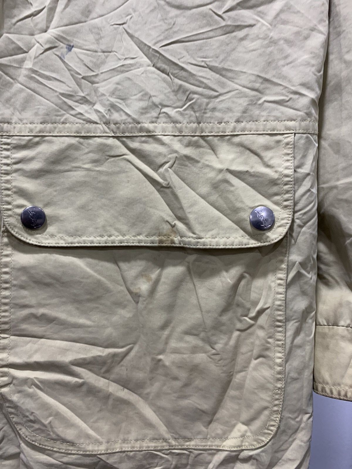 Vintage × Yves Saint Laurent Vintage Reversible Parka Jacket 80s Size US L / EU 52-54 / 3 - 5 Thumbnail