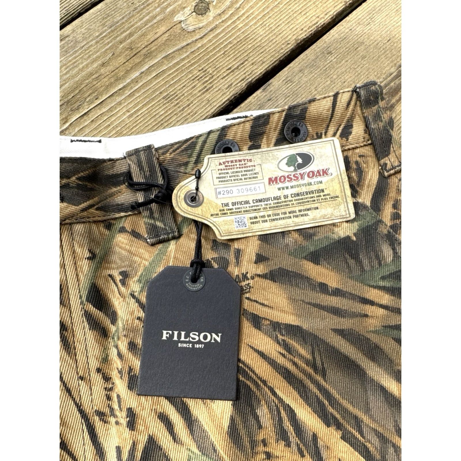 Filson Filson Mossy Oak Camo Pants 36x34 Rugged Twill Hunting Workwear NWT Mens Size US 36 / EU 52 - 6 Thumbnail