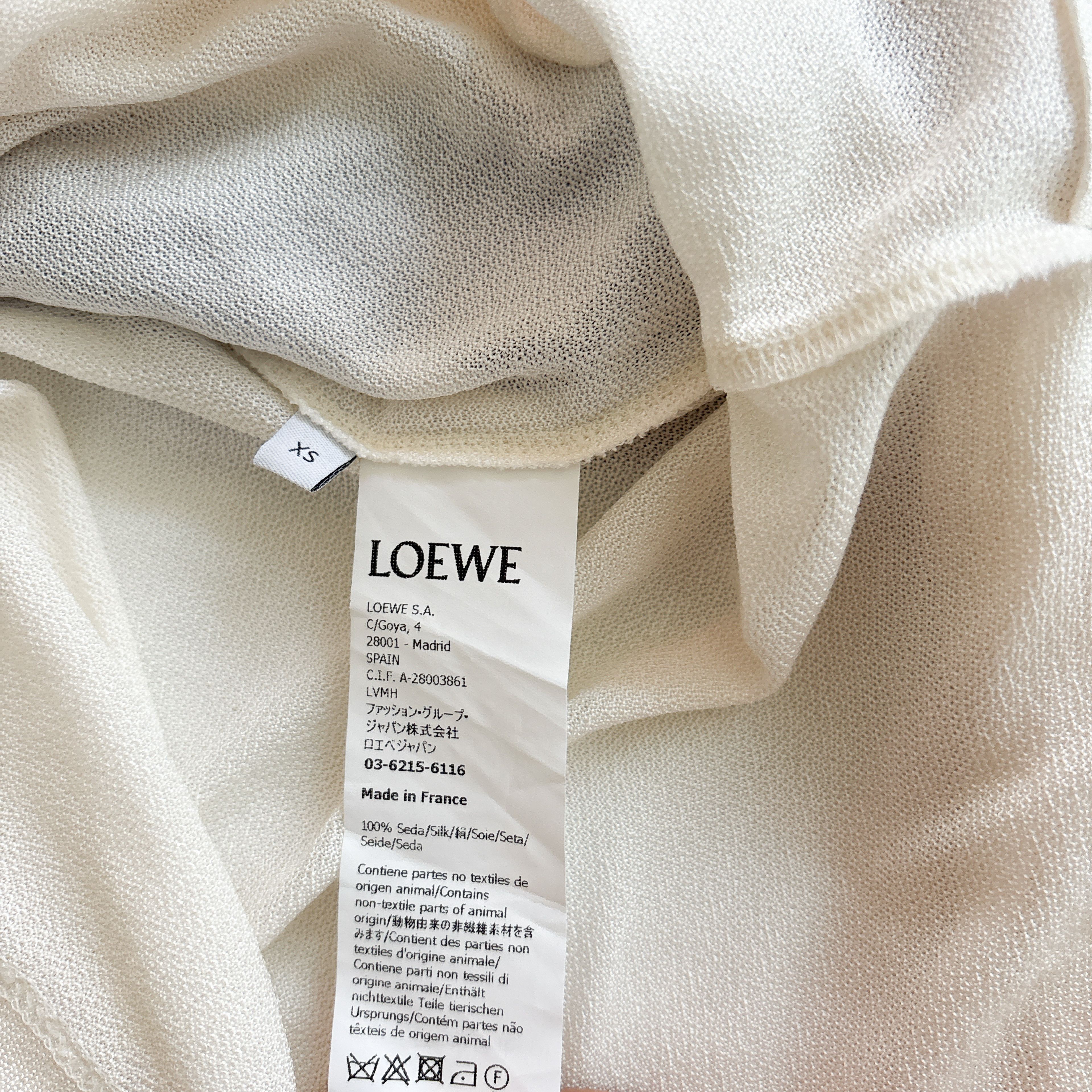 Loewe (NEW WITH TAGS) Loewe S/S 2022 Runway Draped Top Size XS / US 0-2 / IT 36-38 - 6 Thumbnail