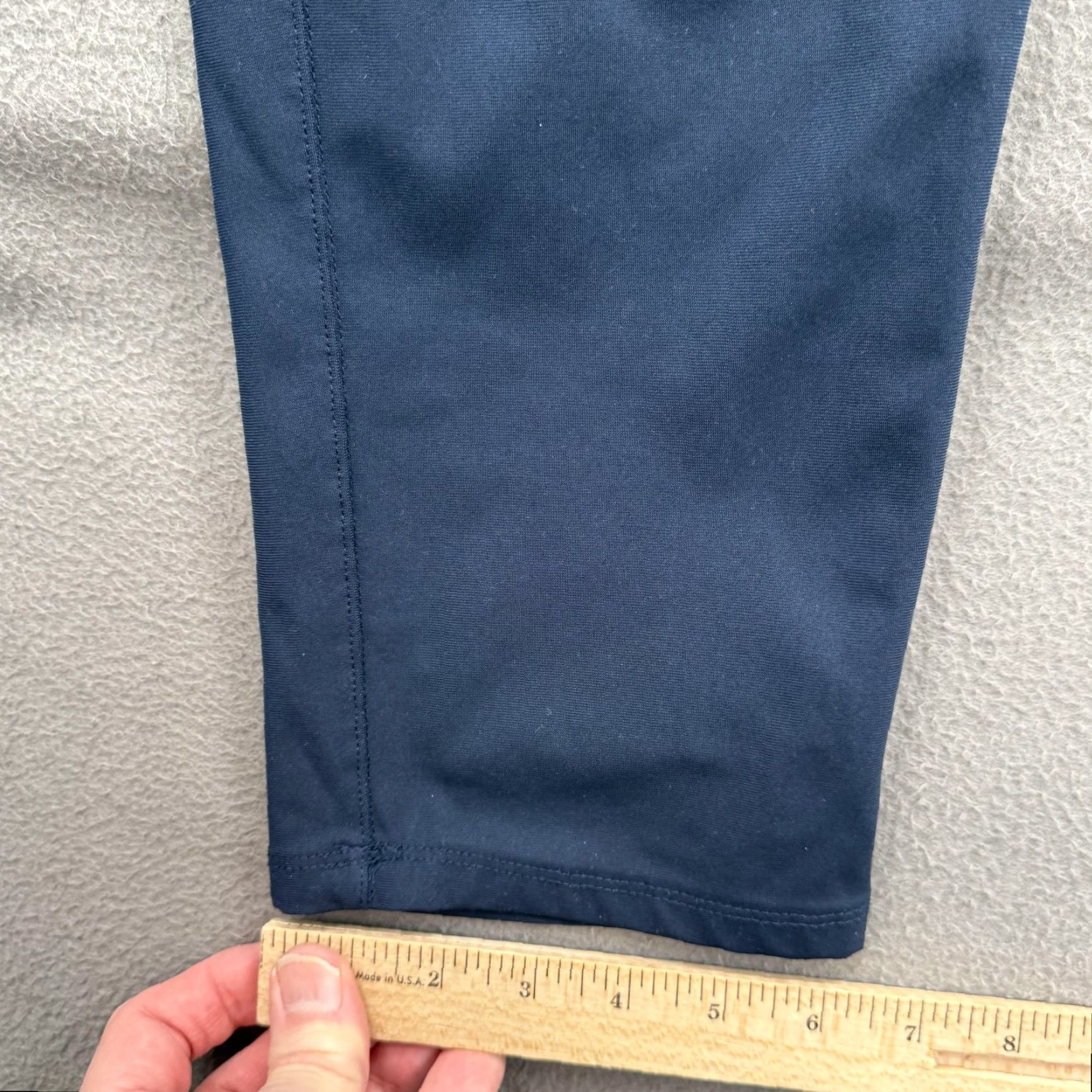 Lululemon Lululemon Pants Mens 31 Slim Blue Chino Golf Casual Flat Front Zip Fly Pockets Logo Tapered Modern 29in 32in Waist Women? Mens Size US 31 - 6 Thumbnail