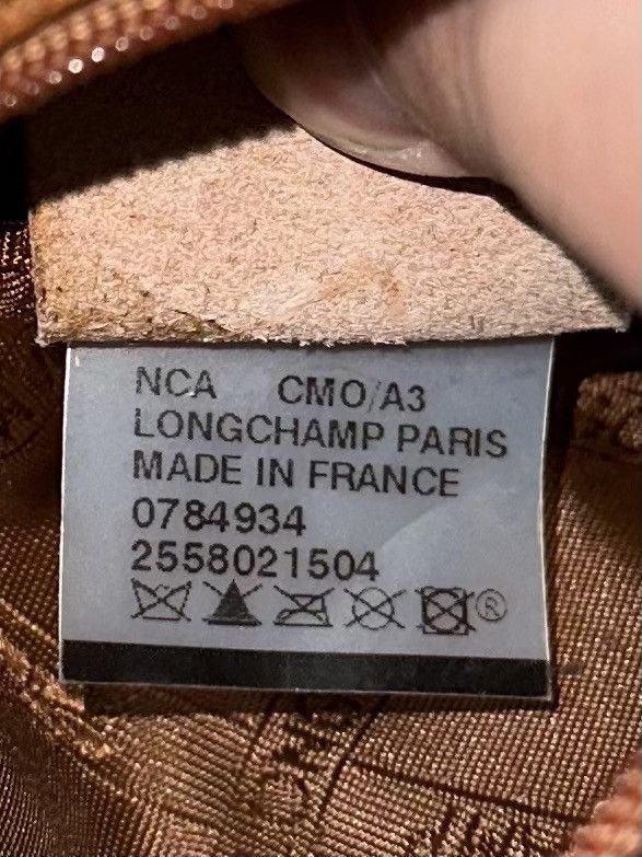 Longchamp LONGCHAMP Le Foulonné Brown Leather Mini Shoulder Bag Size ONE SIZE - 14 Thumbnail