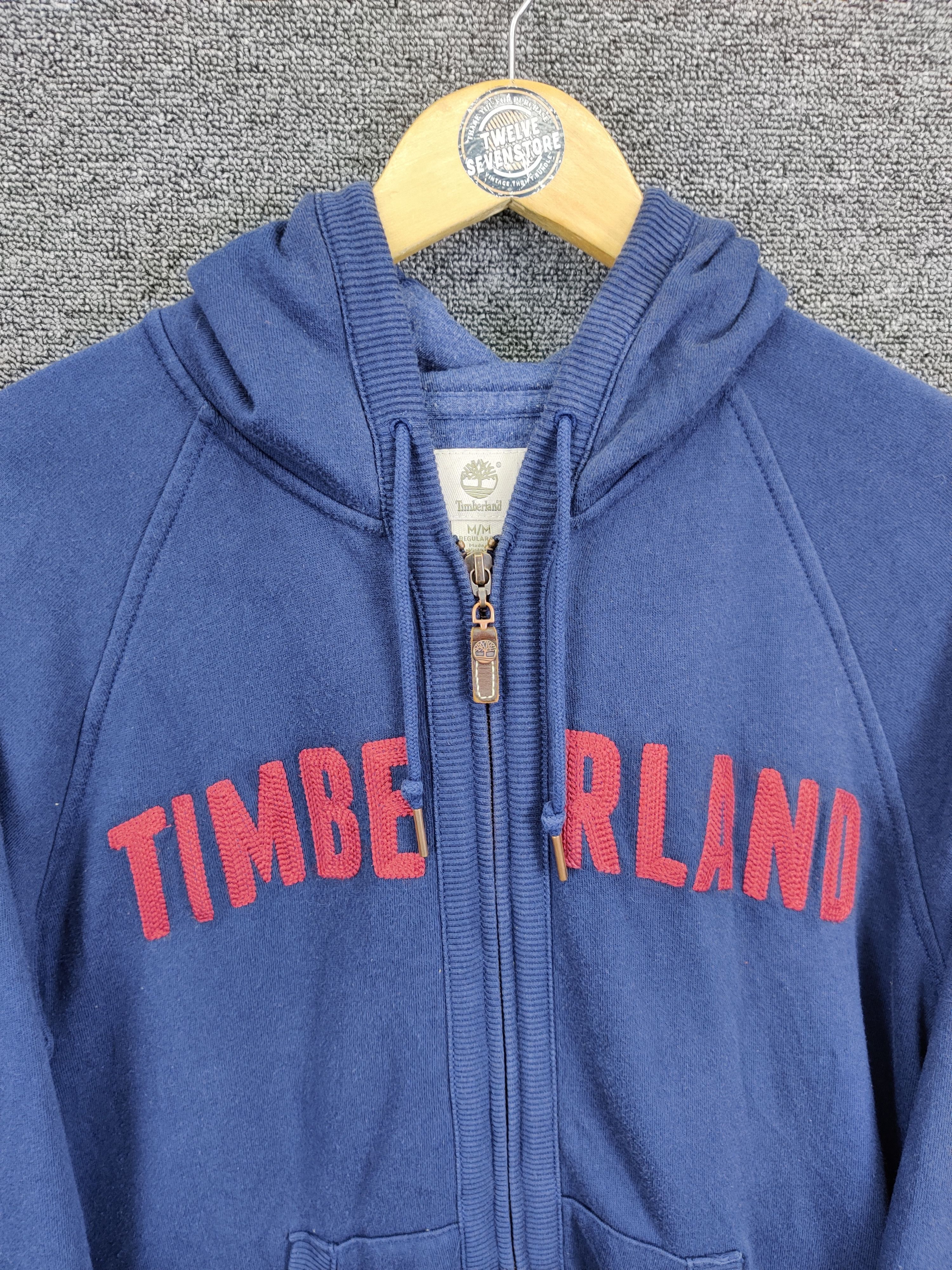 Timberland Vintage Timberland Zipper Sweatshirt Hoodie Size US M / EU 48-50 / 2 - 7 Thumbnail