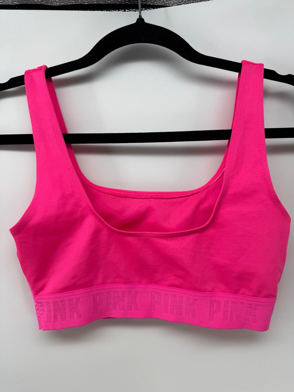 Pink Victoria Secret Ultimate Hot Pink Scoop Sports Bra XS Size XS / US 0-2 / IT 36-38 - 3 Thumbnail