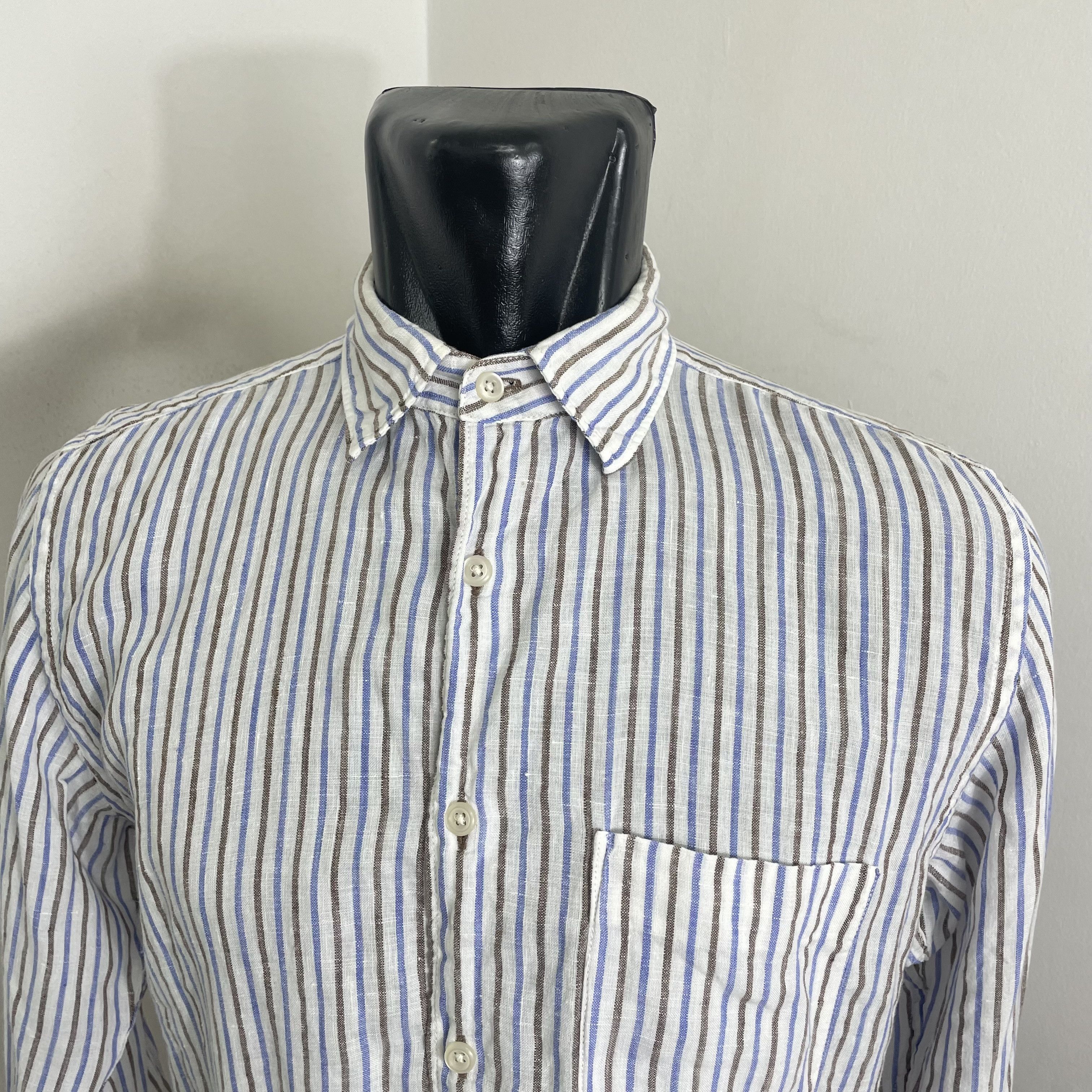 Uniqlo ⭐️SALE⭐️ [M] UNIQLO LINEN SHIRT Size US M / EU 48-50 / 2 - 2 Thumbnail