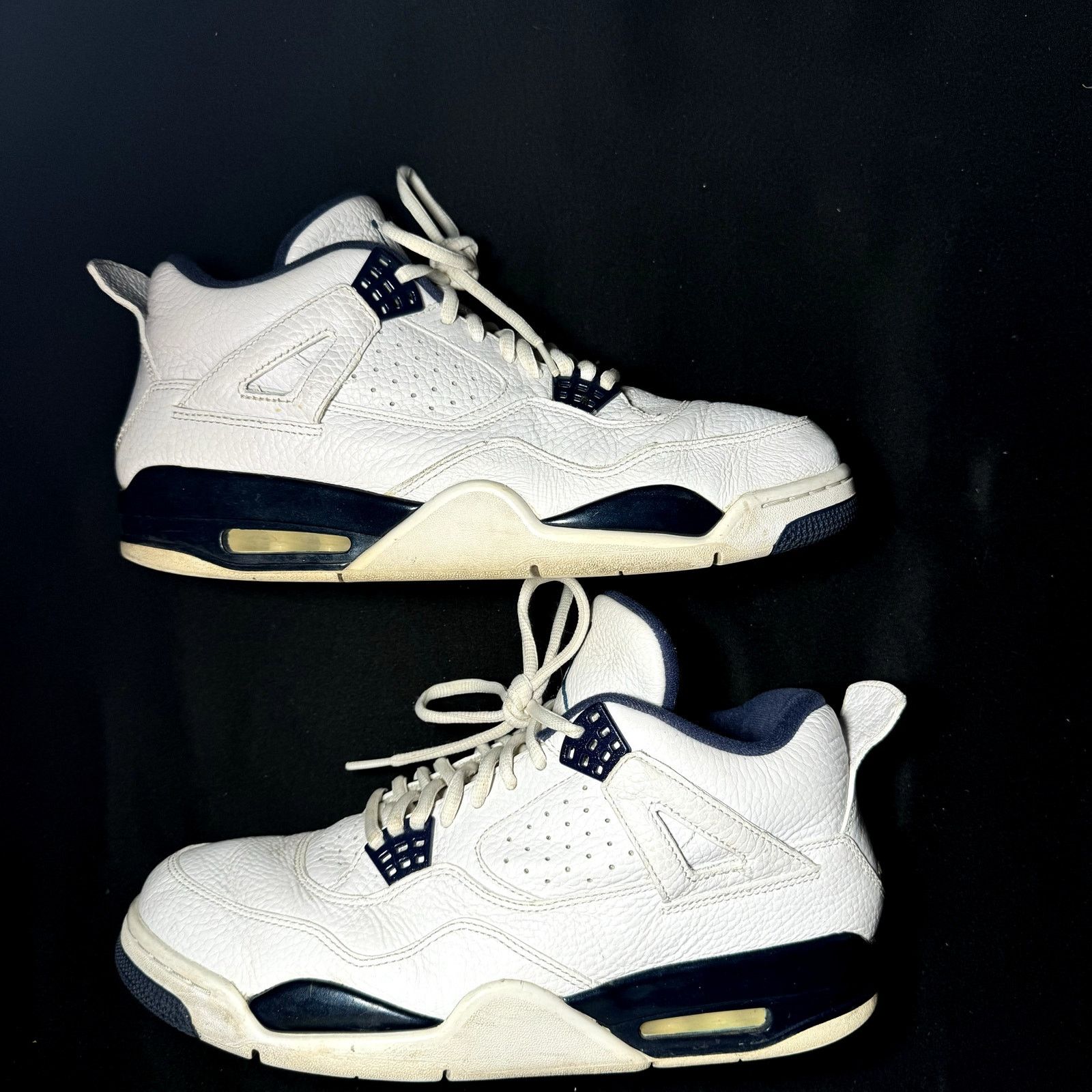 Jordan Brand × Nike Nike Air Jordan 4 Retro LS Columbia Men's Shoes - Size 10.5 Size US 10.5 / EU 43-44 - 4 Thumbnail