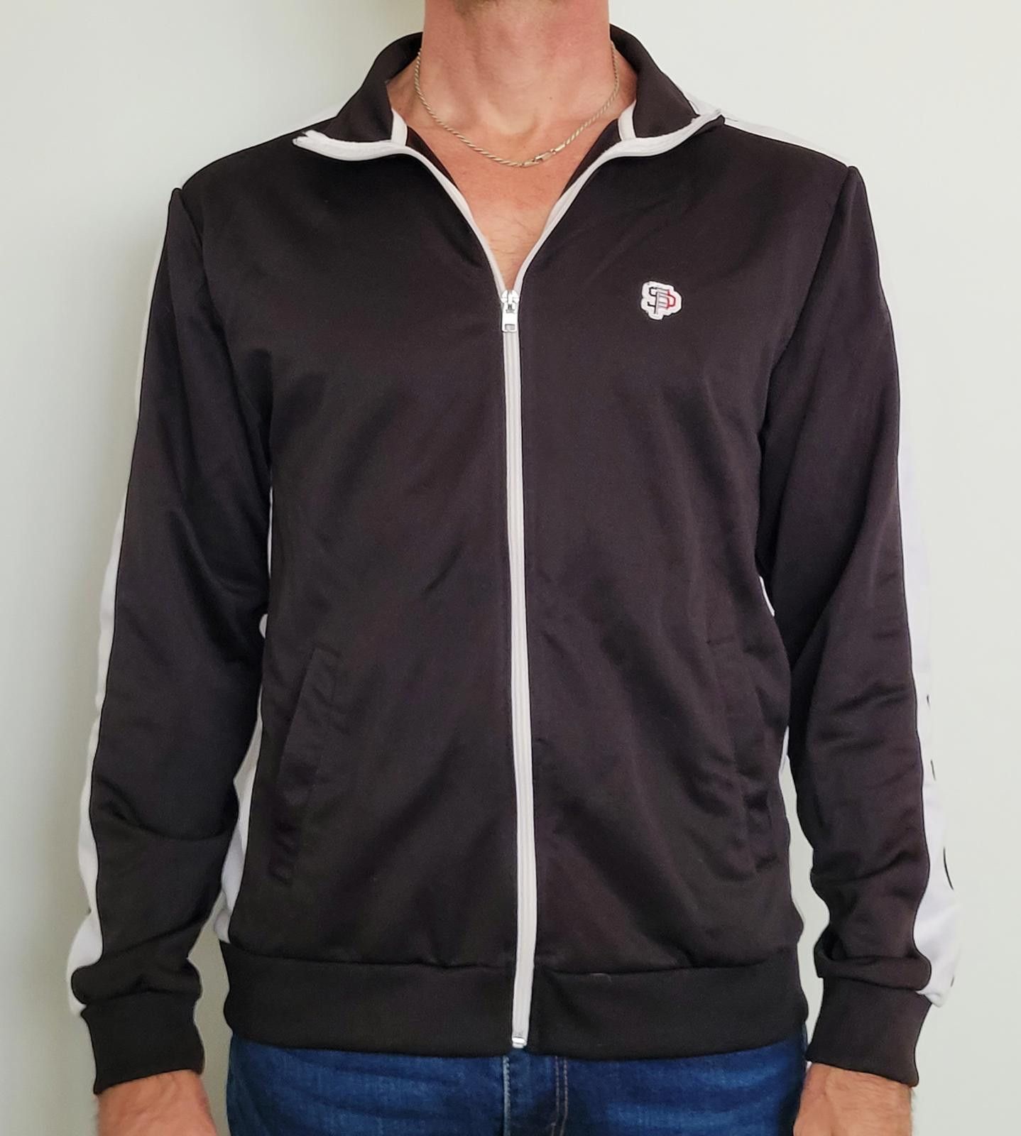 Southpole Southpole Track Jacket Men’s Large Black White Full Zip Y2K Size US L / EU 52-54 / 3 - 1 Thumbnail