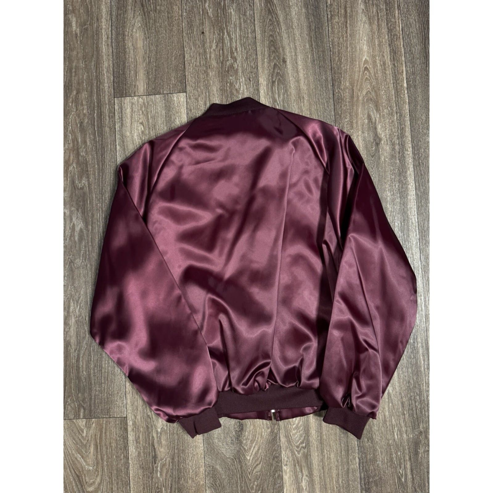 Dunbrooke VINTAGE Power Company Red Bomber Jacket Dunbrooke Pla-Jac Large L Unisex Adults Size US L / EU 52-54 / 3 - 6 Thumbnail