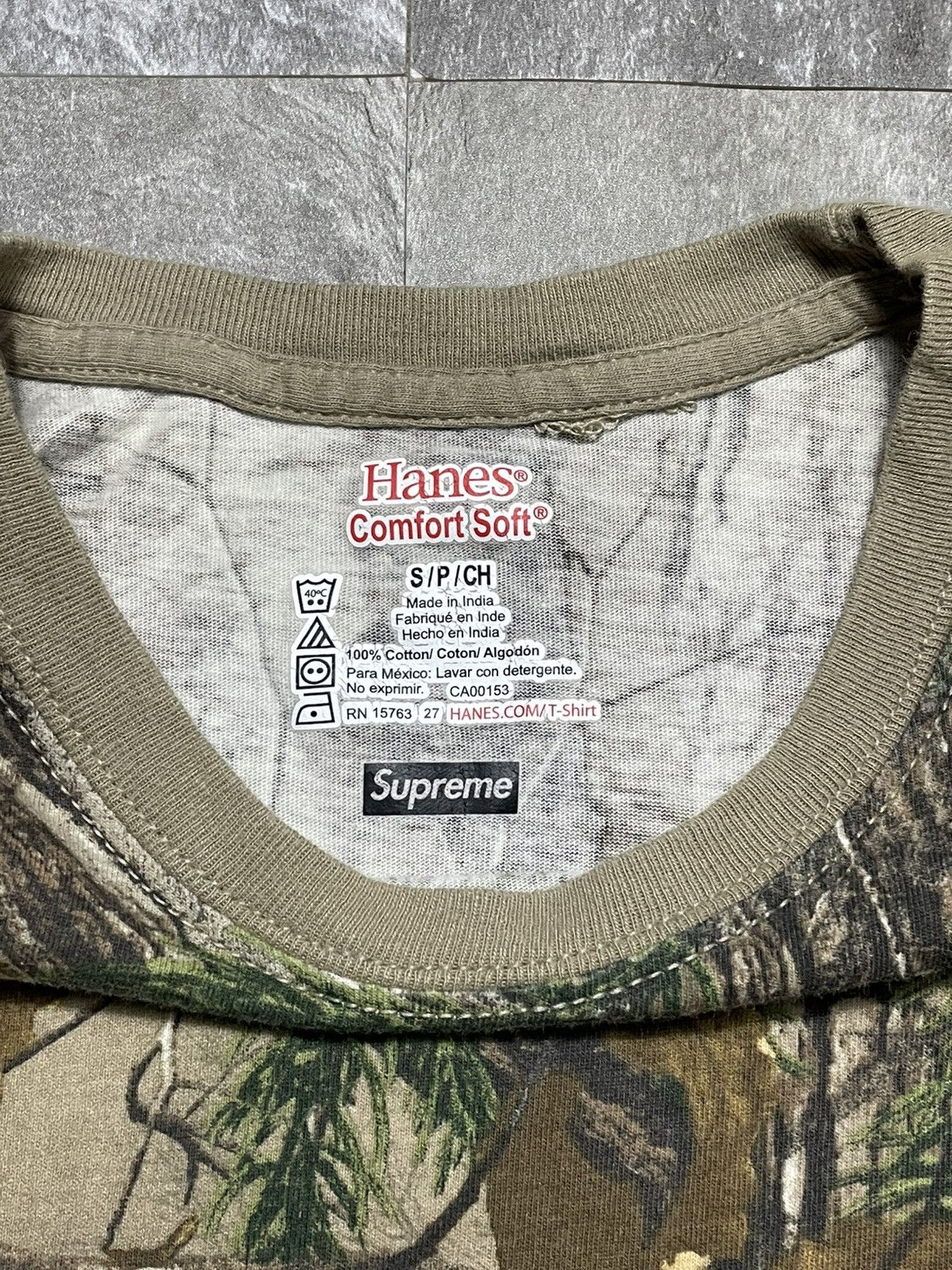 Supreme Hanes Supreme Camo RealTree T Shirt Y2K Size US S / EU 44-46 / 1 - 7 Thumbnail