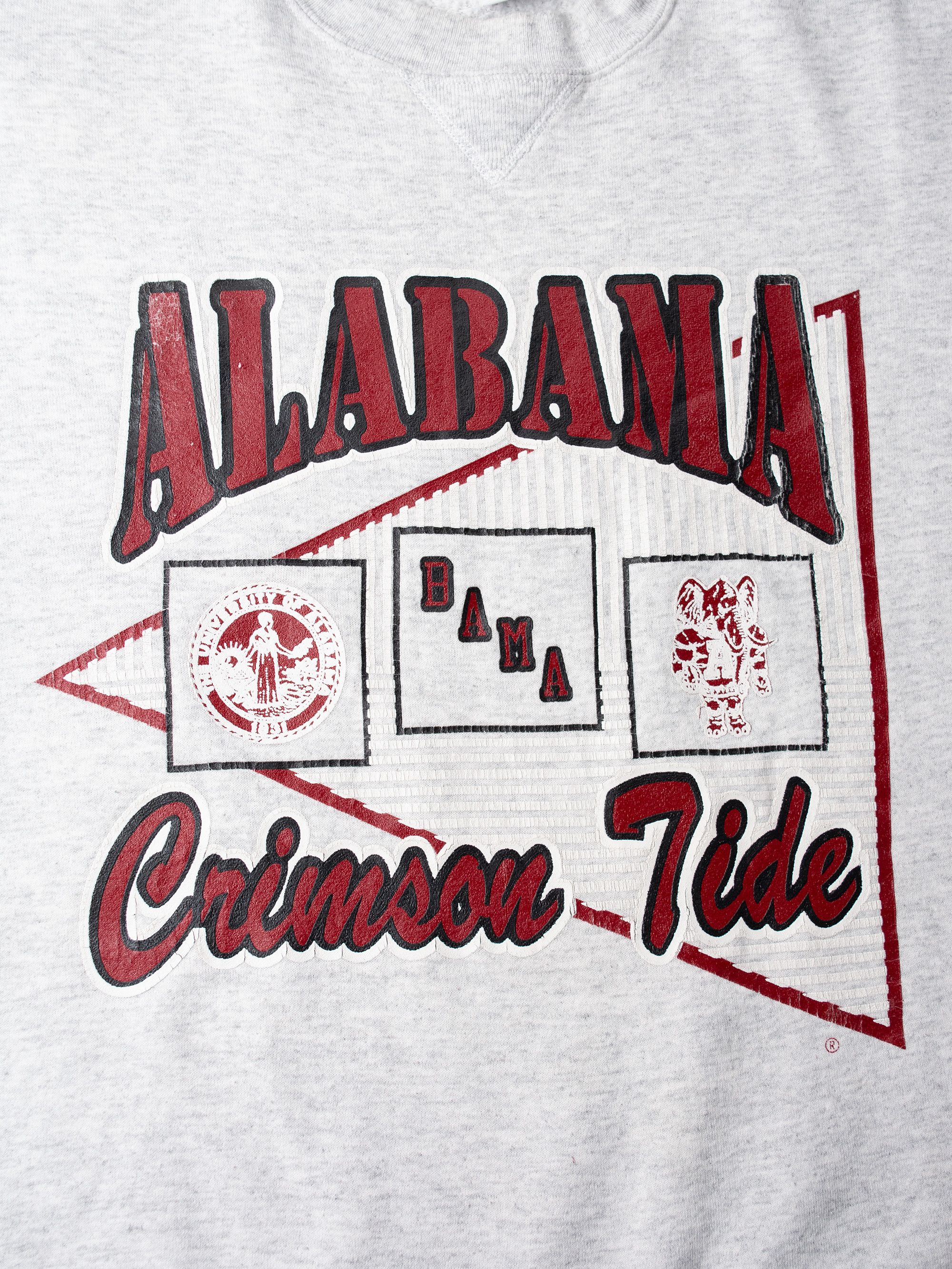 Russell Athletic × Vintage RARE vintage 1990s made in USA Alabama Crimson Tide crewneck Size US XL / EU 56 / 4 - 3 Thumbnail