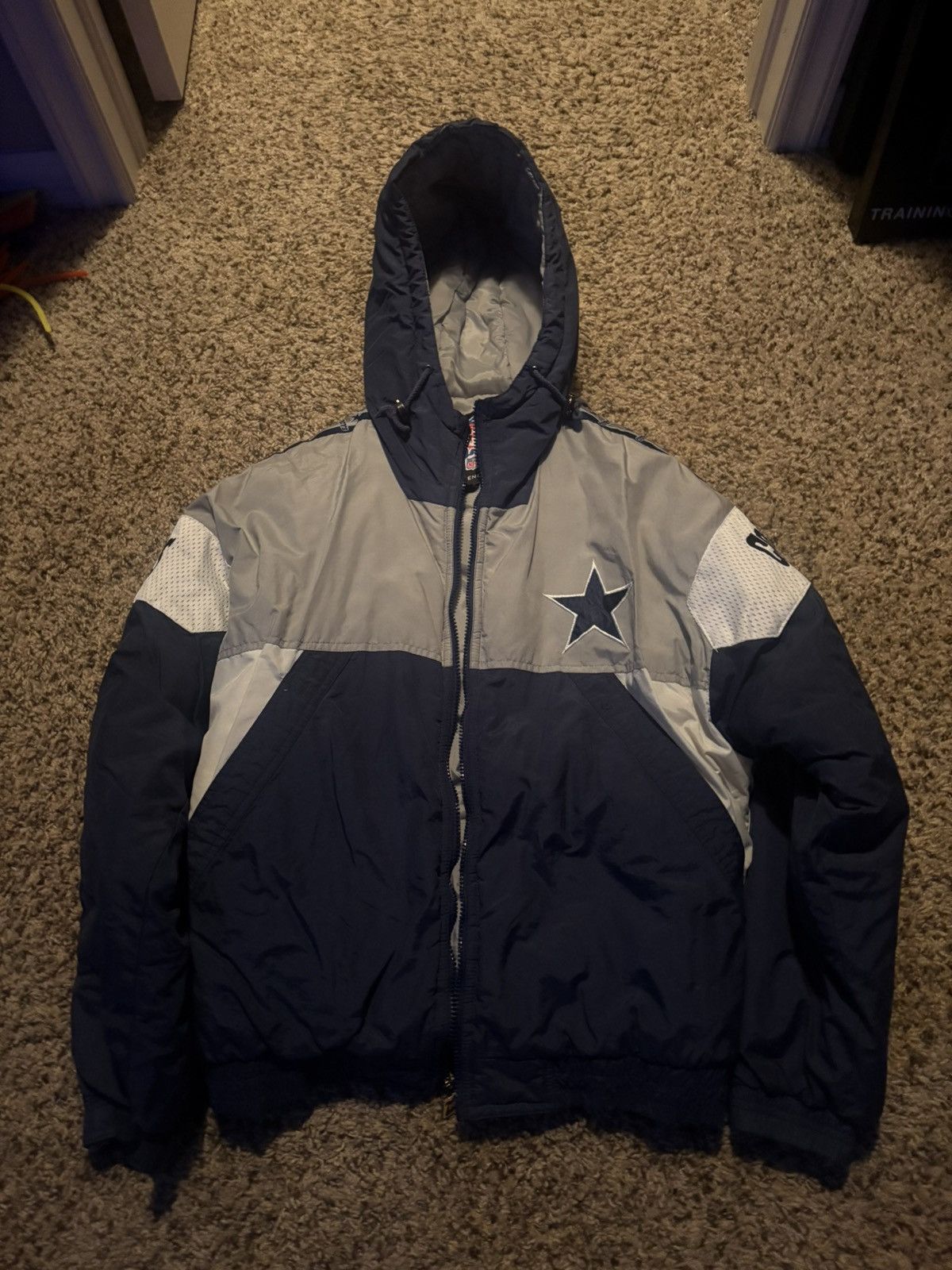 NFL × Vintage Dallas cowboys puffer jacket Size US M / EU 48-50 / 2 - 1 Thumbnail