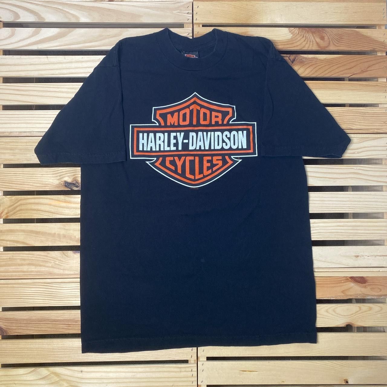 Harley Davidson Harley Davidson AL 2008 Black Biker Surf Tee Size Large Size US L / EU 52-54 / 3 - 2 Thumbnail