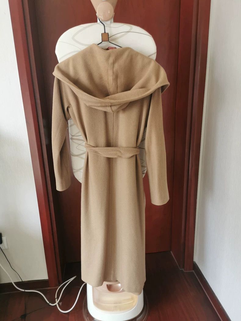 Max Mara Max Mara Studio Cashmere Camel Coat Size S / US 4 / IT 40 - 4 Thumbnail