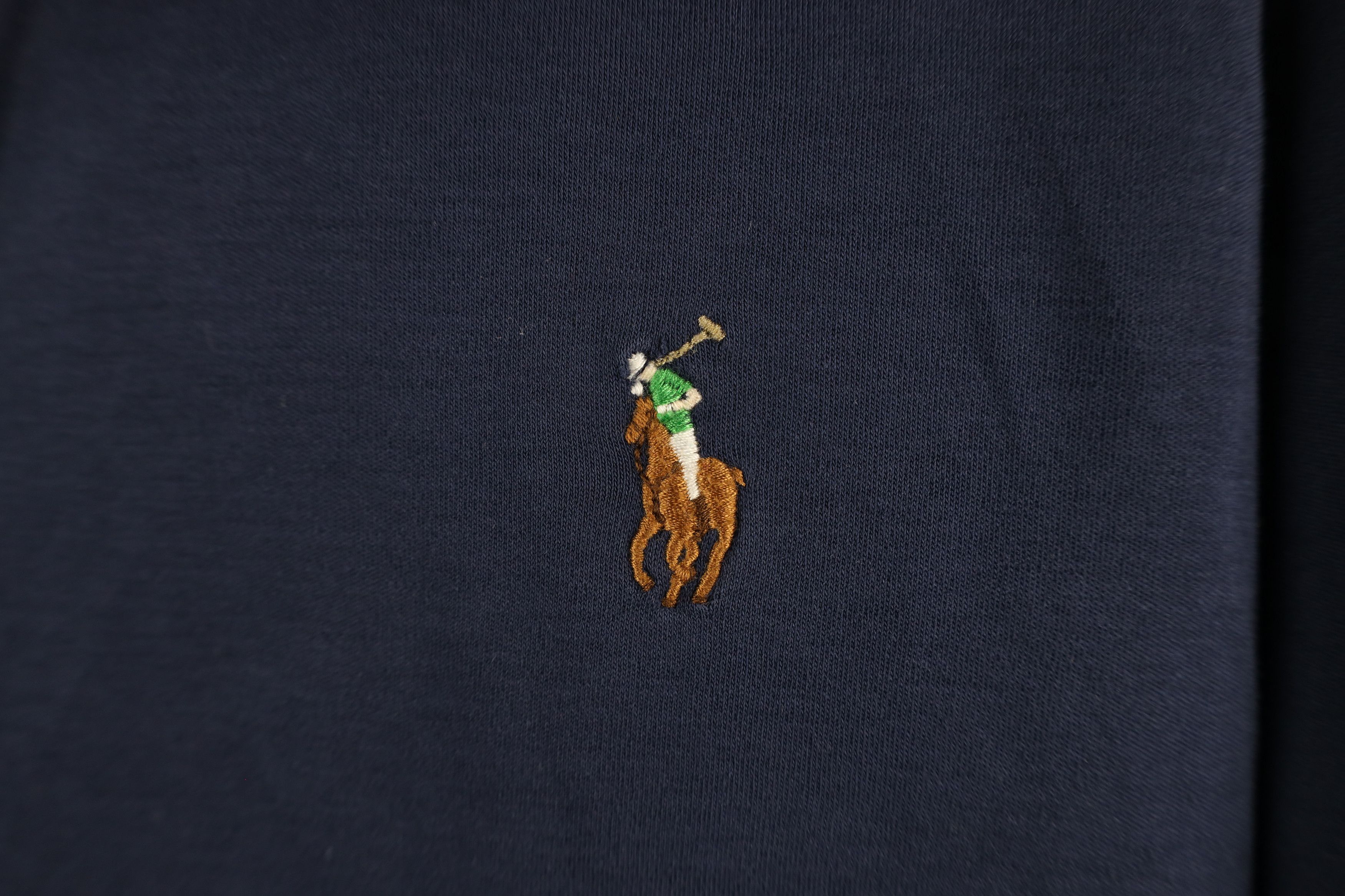 Ralph Lauren × Vintage Ralph Lauren Pima Cotton Soft Touch Collared Polo Shirt Blue Size US XL / EU 56 / 4 - 4 Thumbnail