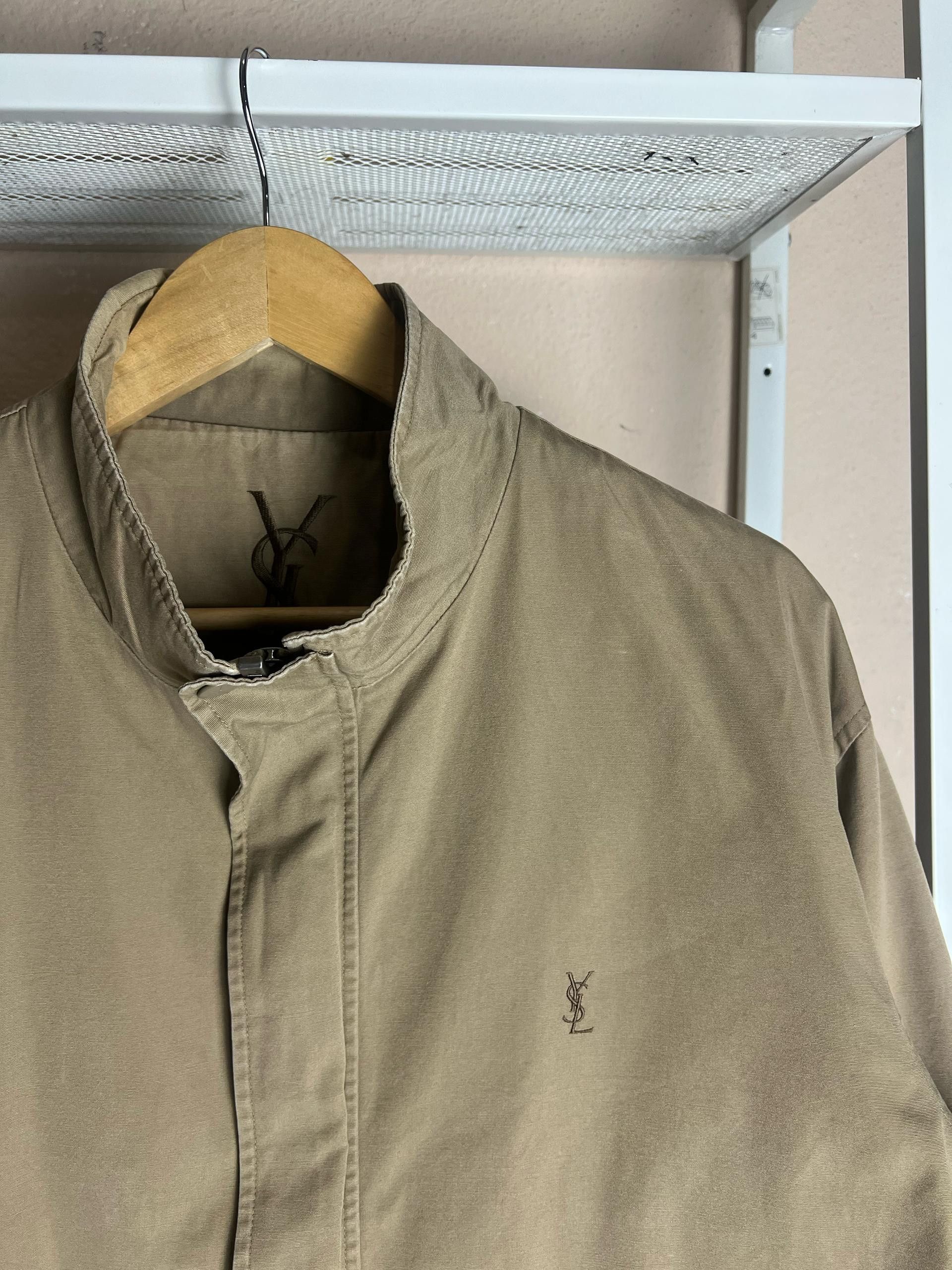 Vintage × Yves Saint Laurent Vintage Distressed Yves Saint Laurent Jacket Size US M / EU 48-50 / 2 - 2 Thumbnail