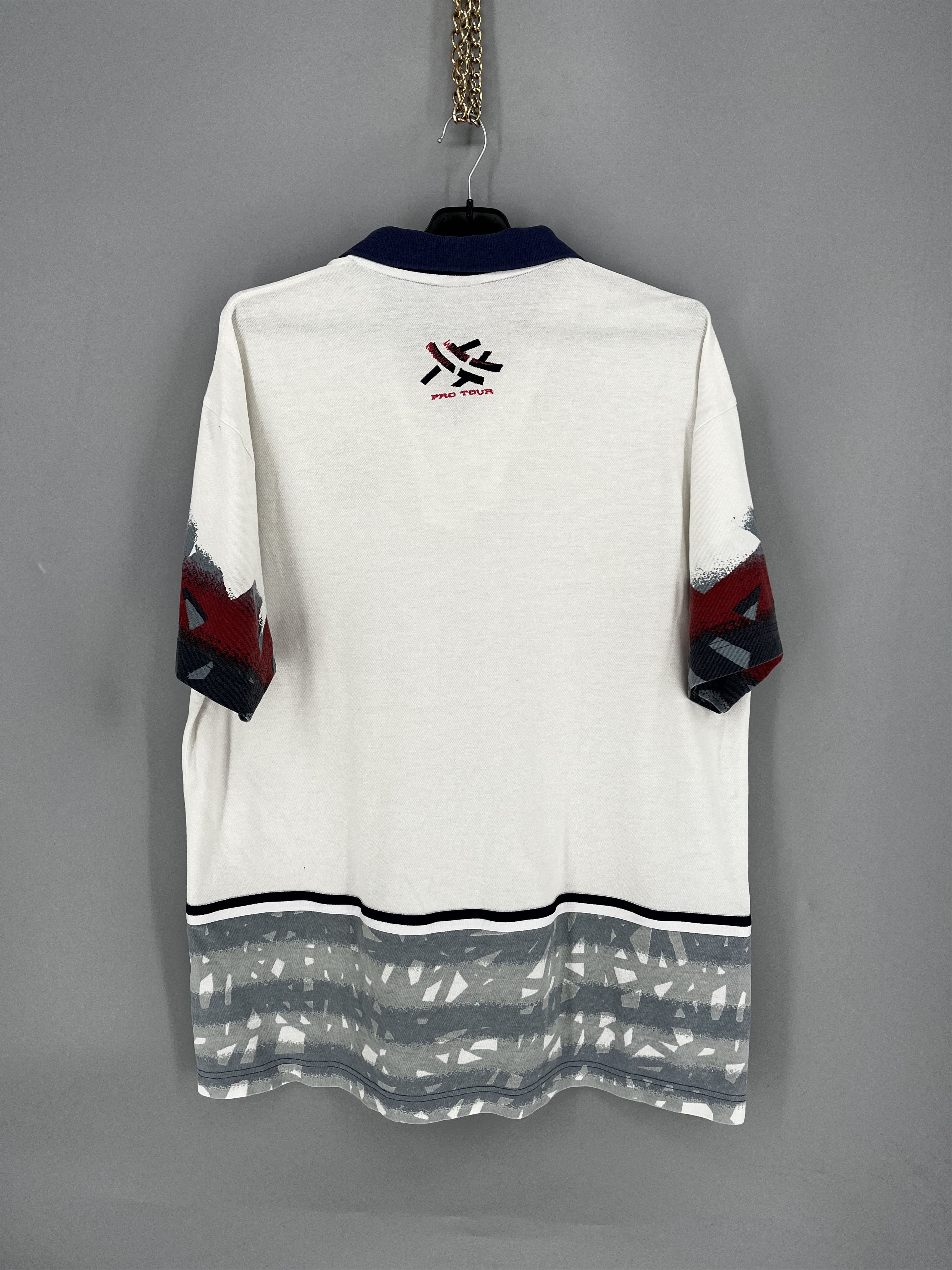 Vintage Vintage Lotto Q-Zip Polo Large TENNIS ITALIANO Size US L / EU 52-54 / 3 - 10 Thumbnail