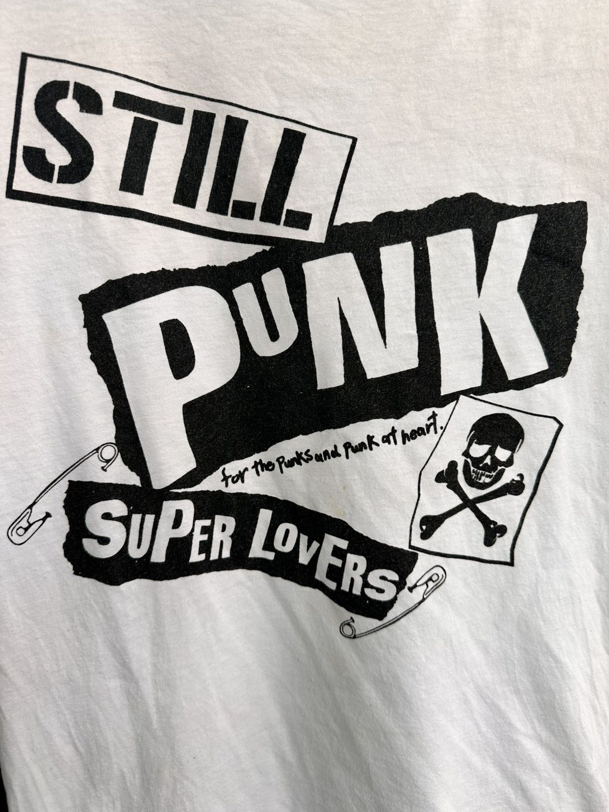 Japanese Brand Super Lovers Still Punk Tee Size S / US 4 / IT 40 - 3 Thumbnail