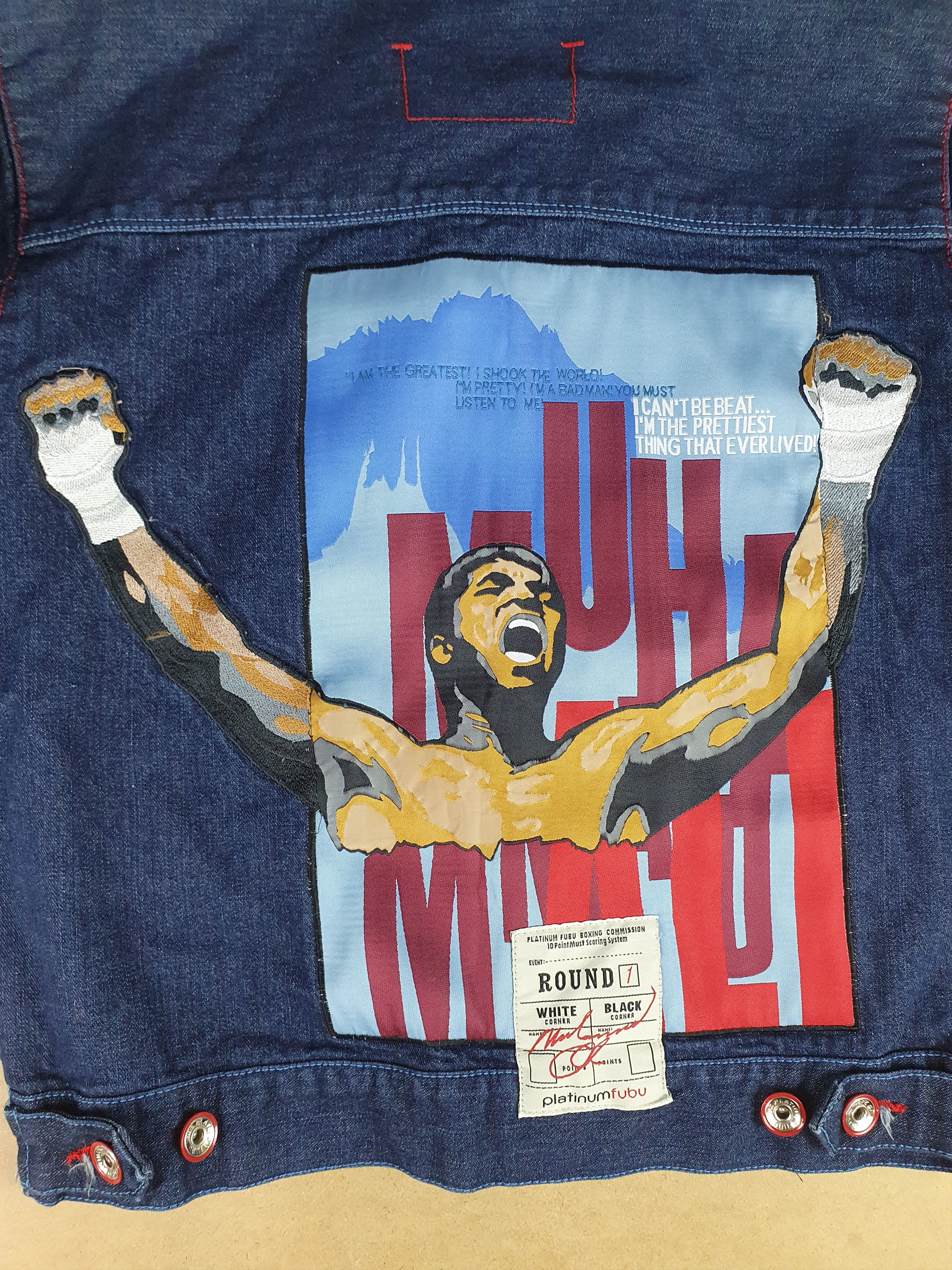 Fubu Denim jacket FubuPlatinum Mohammad Ali Size S / US 4 / IT 40 - 3 Thumbnail