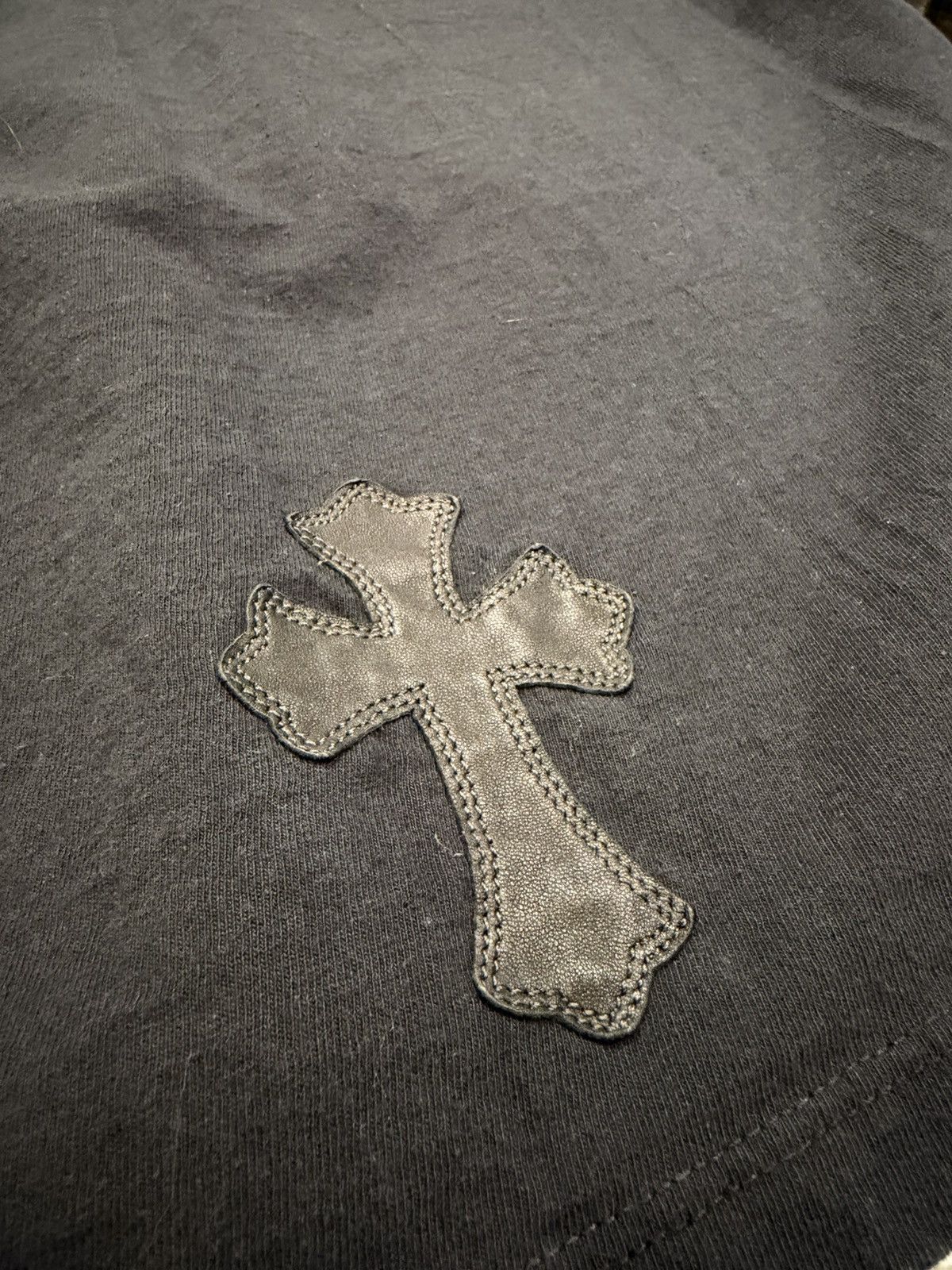 Chrome Hearts Chrome Hearts Leather Cross Patch Pocket Tee Size US M / EU 48-50 / 2 - 6 Thumbnail