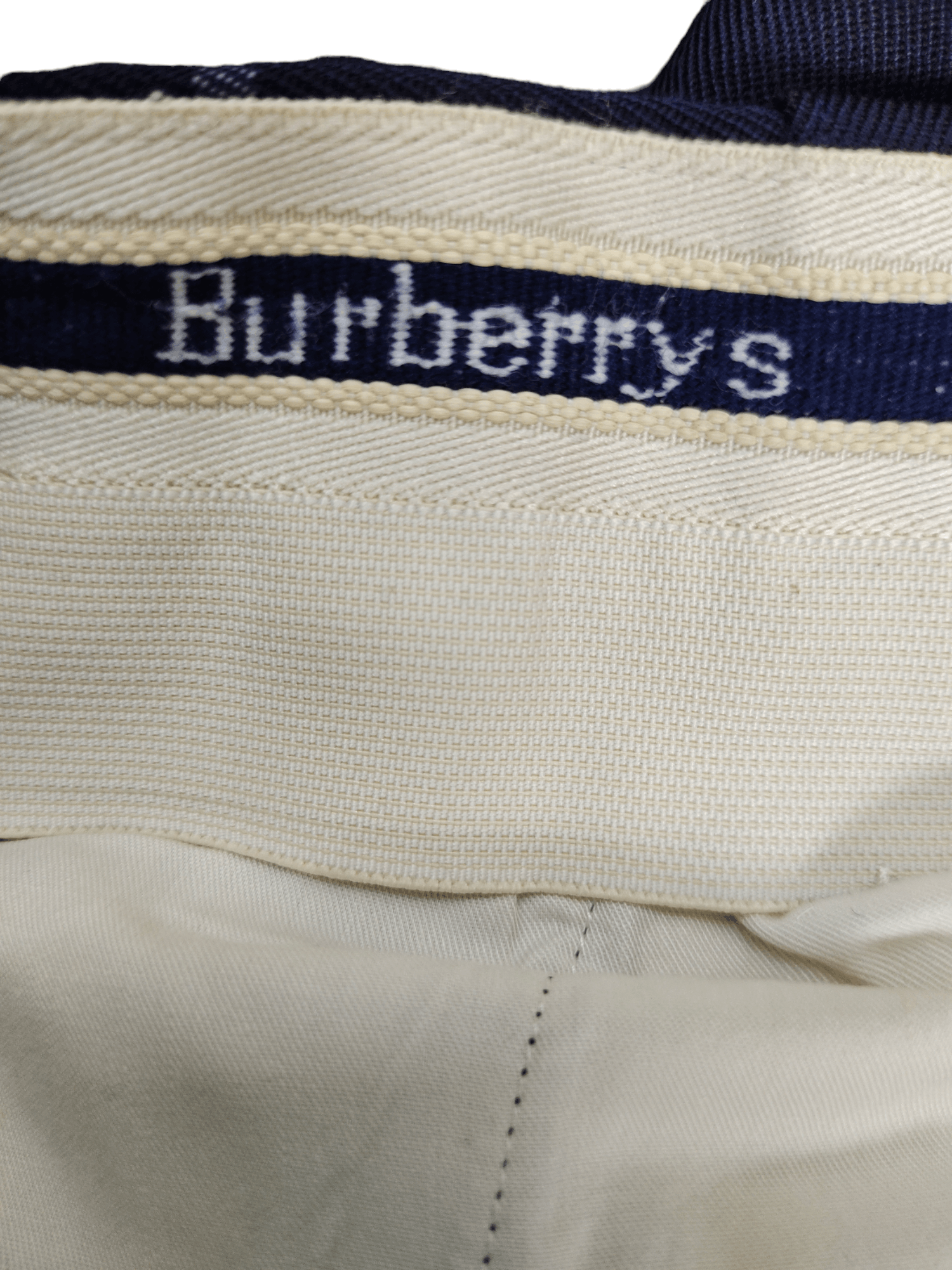 Burberry Vintage 90s Burberrys Checkered Wool Baggy Pants Size US 31 - 12 Thumbnail