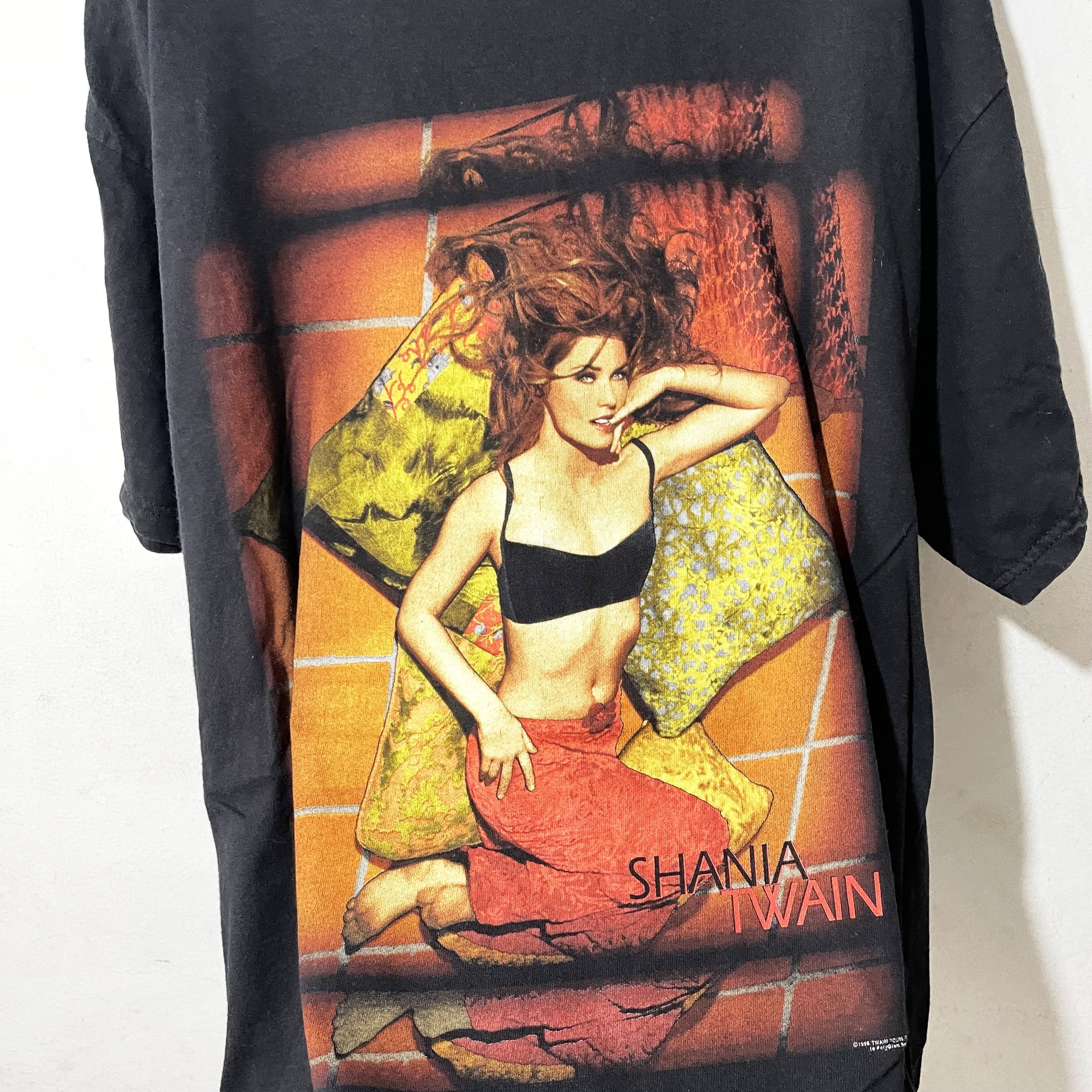 Band Tees × Vintage Vintage 1998 Shania Twain Shirt Size US XL / EU 56 / 4 - 2 Thumbnail