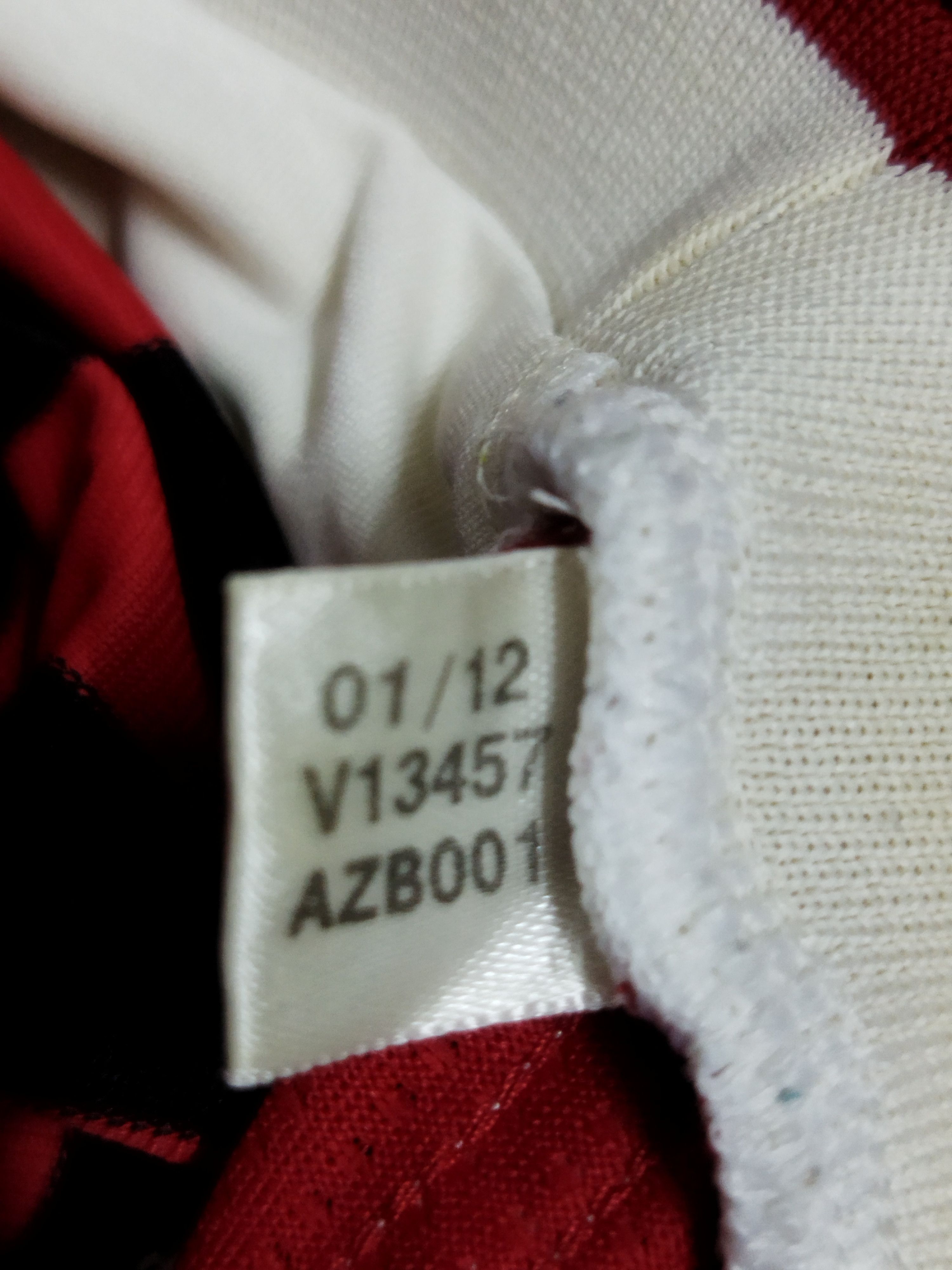 Adidas 2012 Ac Milan Jersey Size US M / EU 48-50 / 2 - 6 Thumbnail
