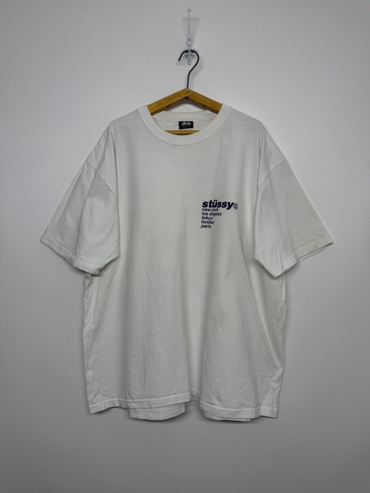 Stussy Stussy vintage Y2k strawberry big print tee Size US XL / EU 56 / 4 - 3 Thumbnail