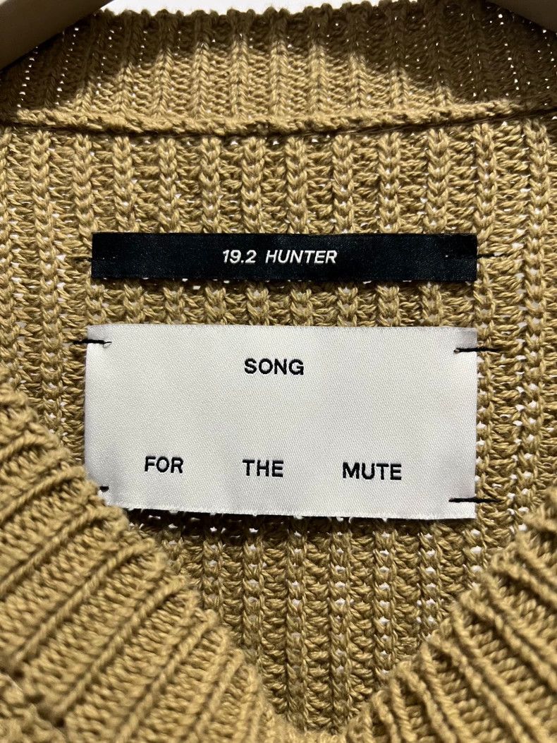 Song For The Mute Song For The Mute size 2 knitted destroyed shirt Size S / US 4 / IT 40 - 4 Thumbnail