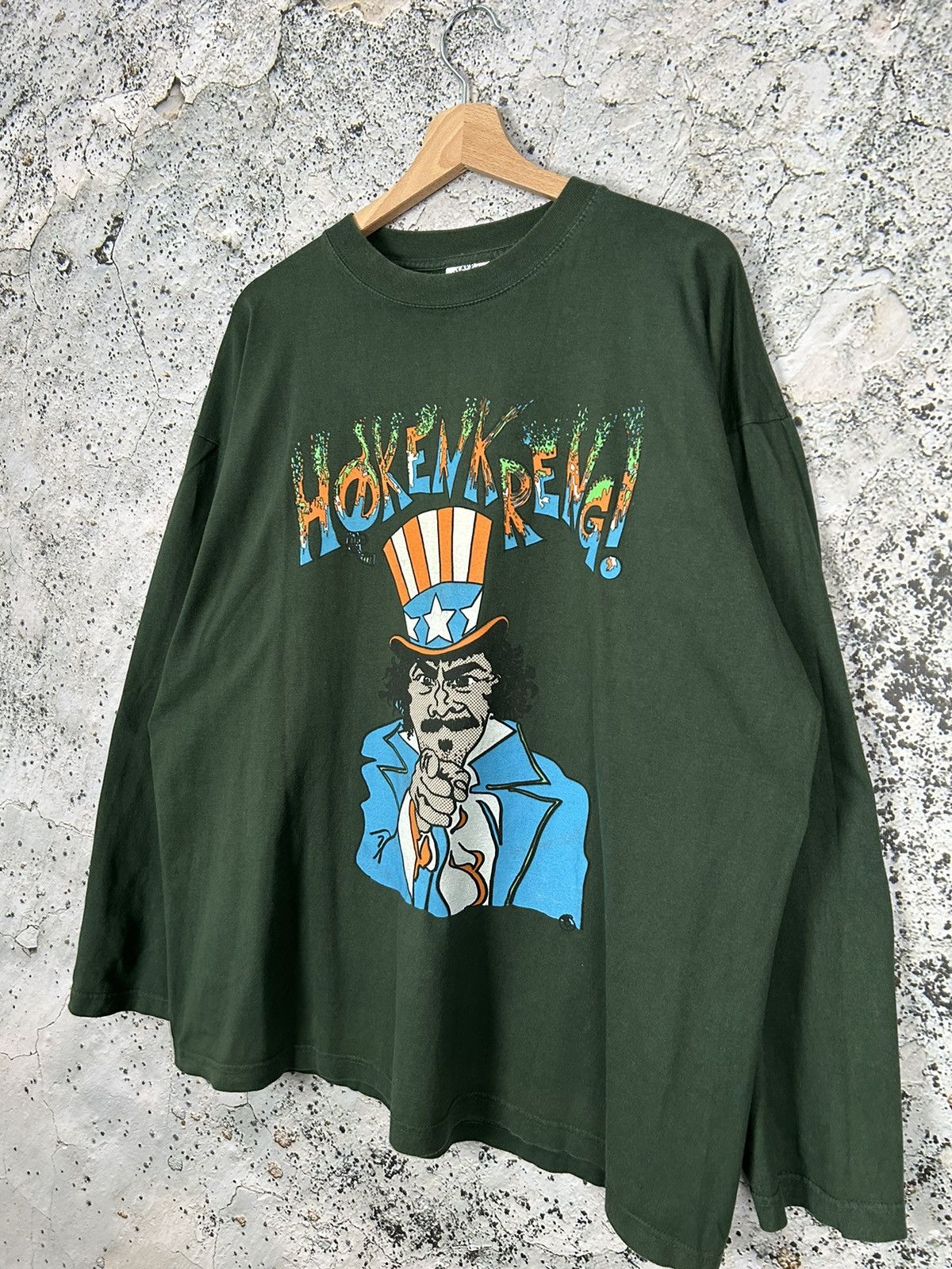 Band Tees Vintage Hokenkreng Rock Band Tee Alternative Graphic Tee Size US XL / EU 56 / 4 - 2 Thumbnail