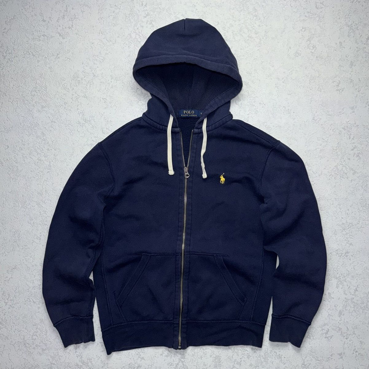 Polo Ralph Lauren Vintage Y2K Ralph Lauren Polo Zip Hoodie Faded Small Logo Size US S / EU 44-46 / 1 - 1 Thumbnail