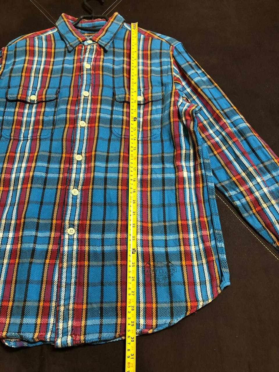 Polo Ralph Lauren Vintage Ralph Lauren Bright Plaid Heavy Button Up Shirt Size US L / EU 52-54 / 3 - 9 Thumbnail