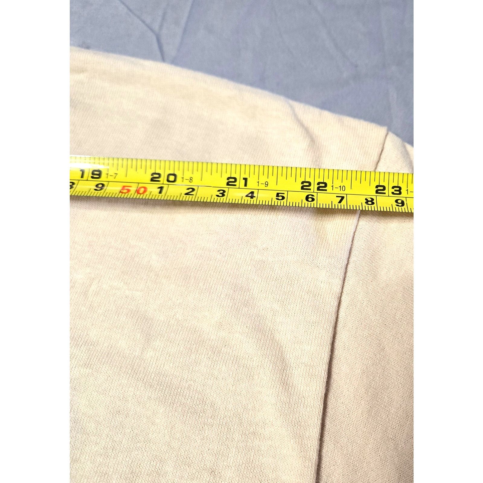 Homme + Femme La Homme Femme Oversized Sz XL Cream Hotel Beverly Hills Shirt Size US XL / EU 56 / 4 - 3 Thumbnail