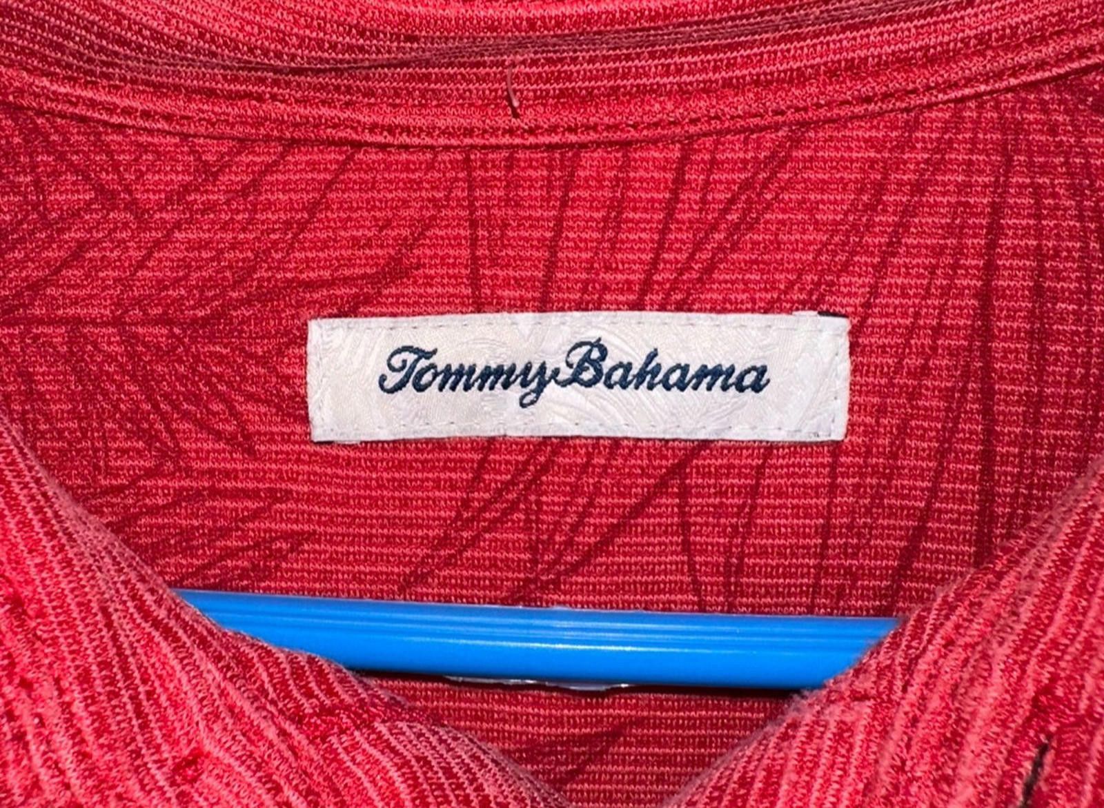 Tommy Bahama 🌴 Tommy Bahama Red Leaf Polo (XXL) Size US XXL / EU 58 / 5 - 3 Thumbnail