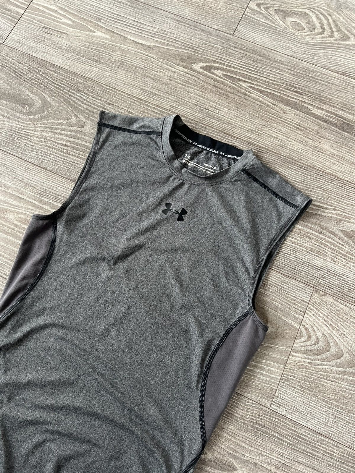 Other × Under Armour Under Armour Central Logo Onix Compression Heatgear Tee Size US M / EU 48-50 / 2 - 6 Thumbnail