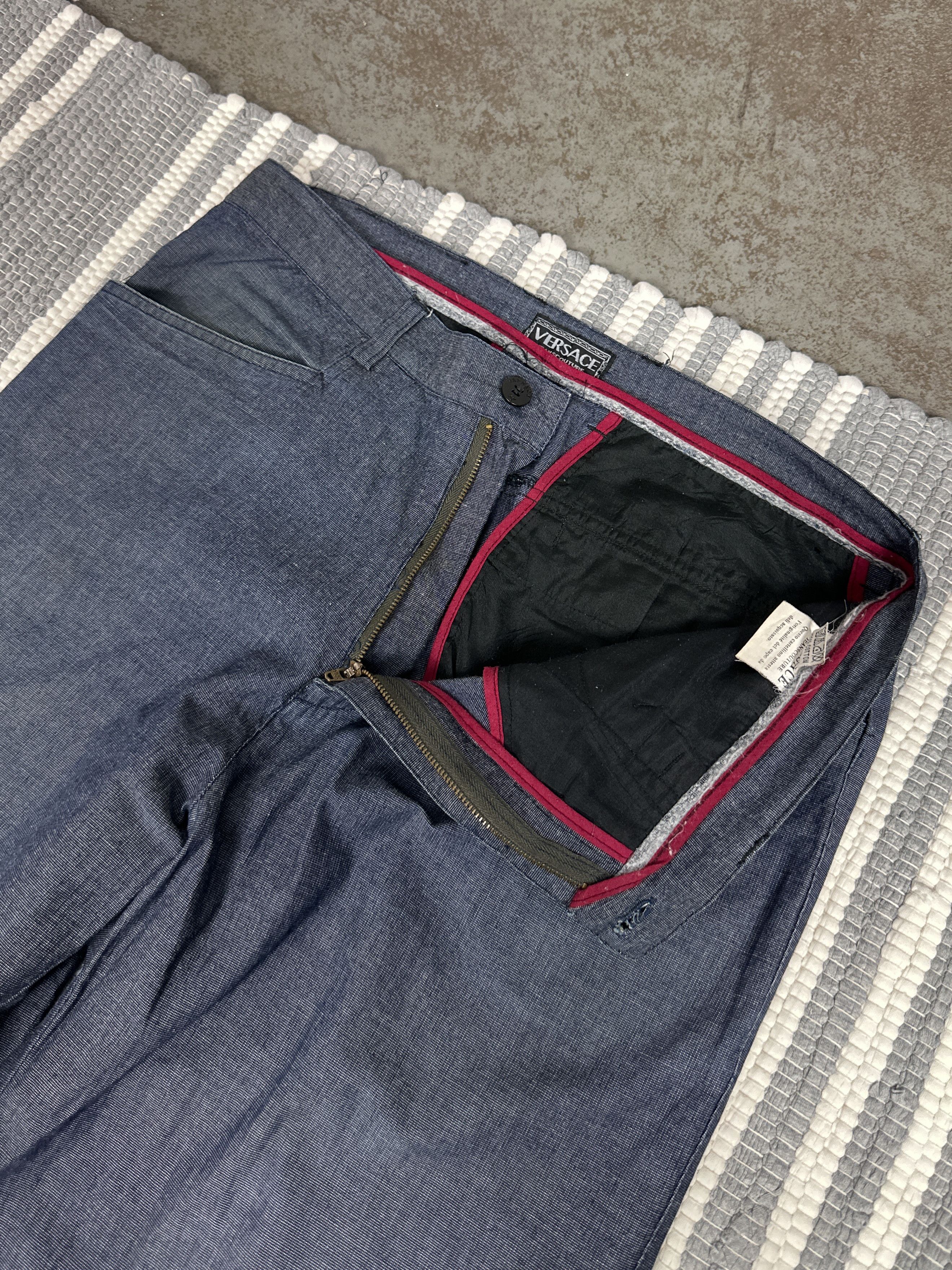 Versace × Versace Jeans Couture × Vintage Vintage Versace Jeans Couture Trousers Pants Size US 32 / EU 48 - 3 Thumbnail