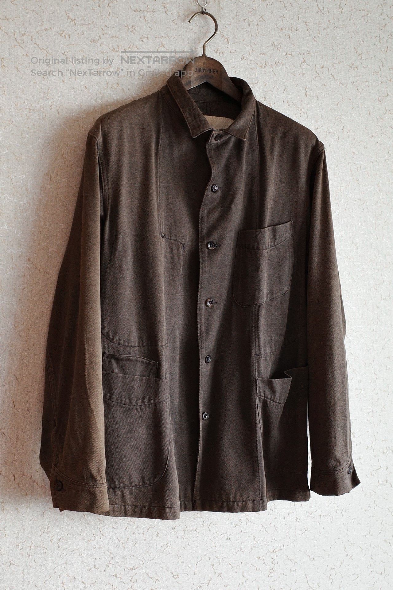 Kaval 00s Vegetable Dyed Work Jacket/